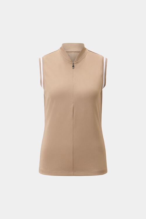 Functional top Evi Caramel