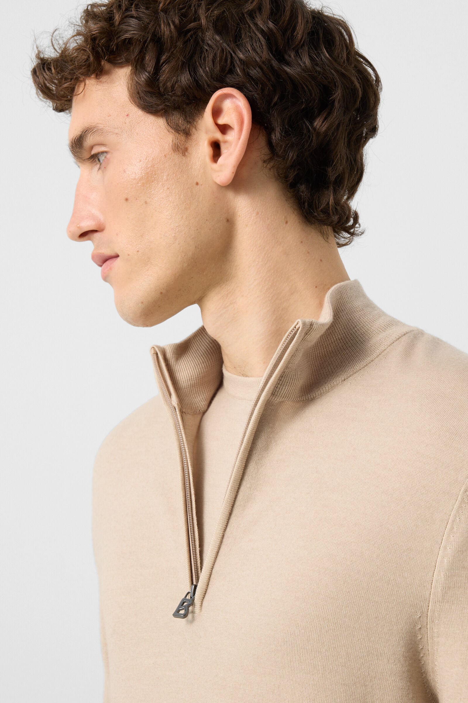 Ouri merino troyer Beige