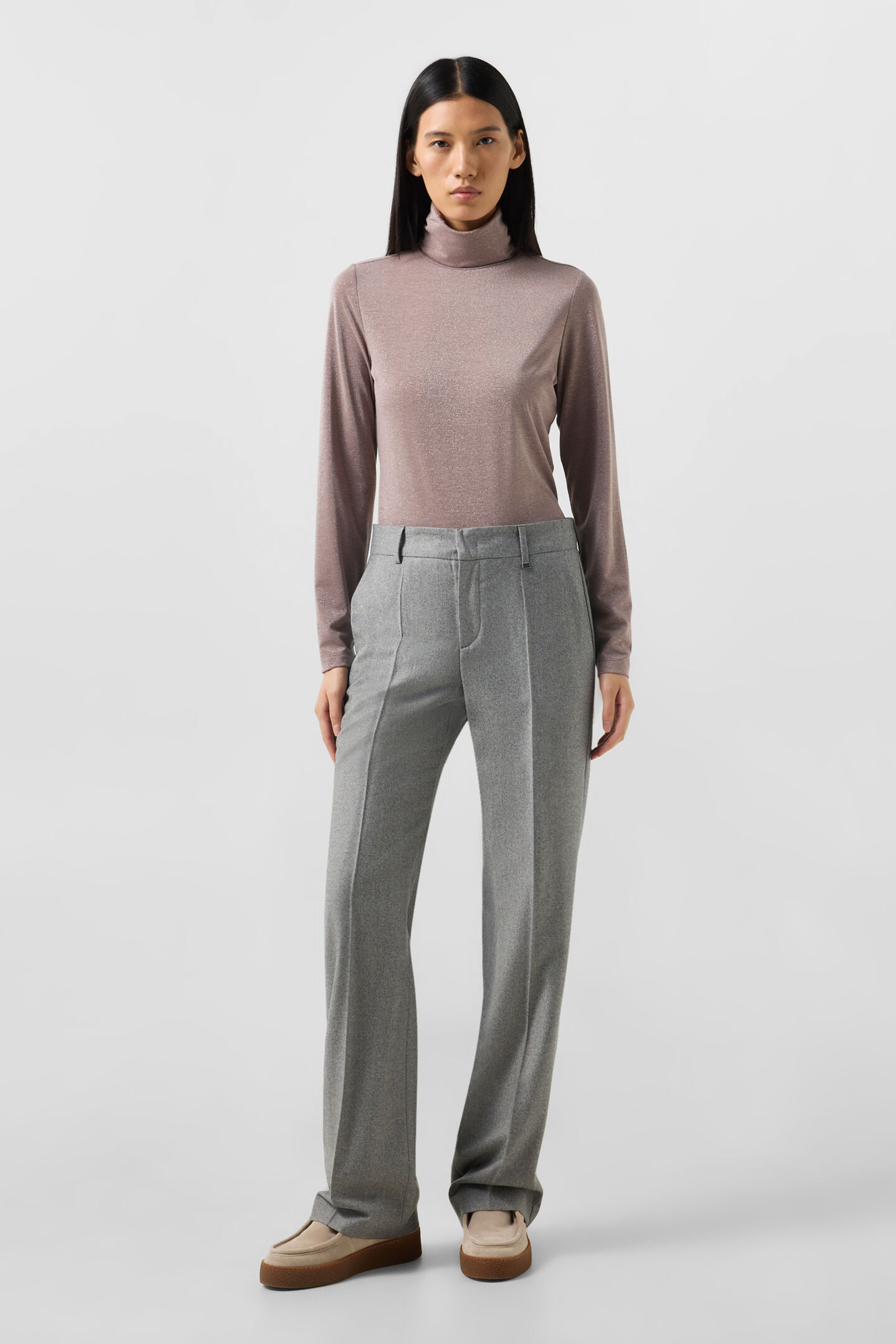 Silva long-sleeved top Ros&eacute;