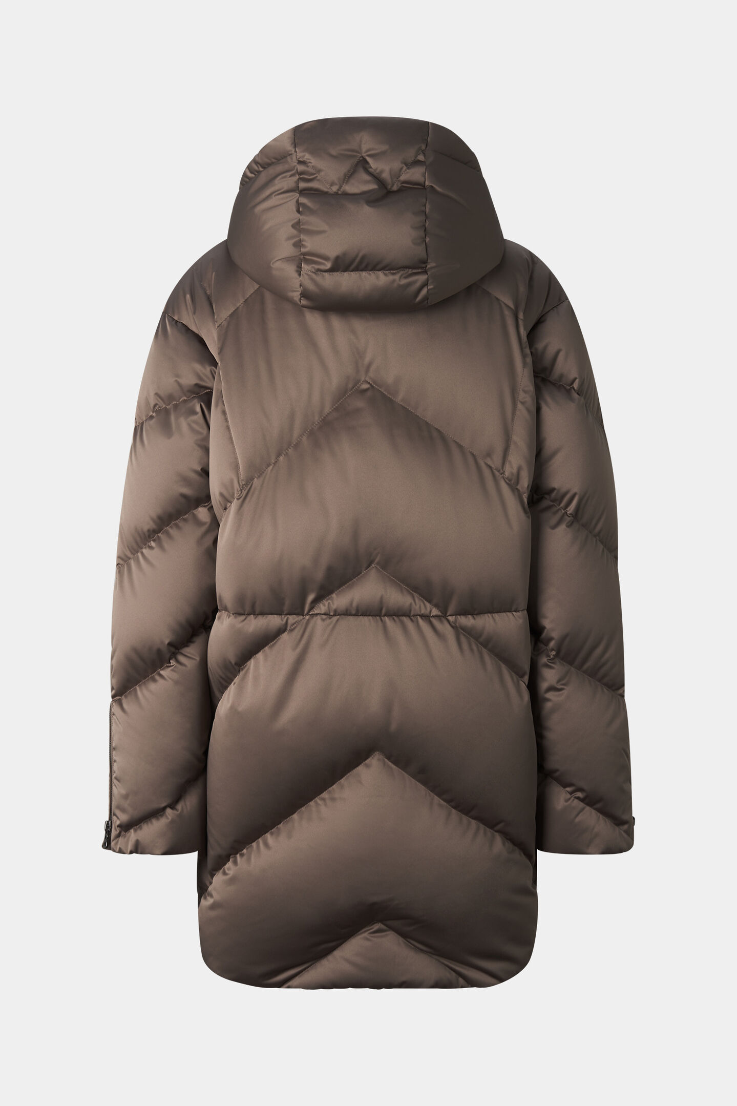 Glenda Down Parka Grey-brown