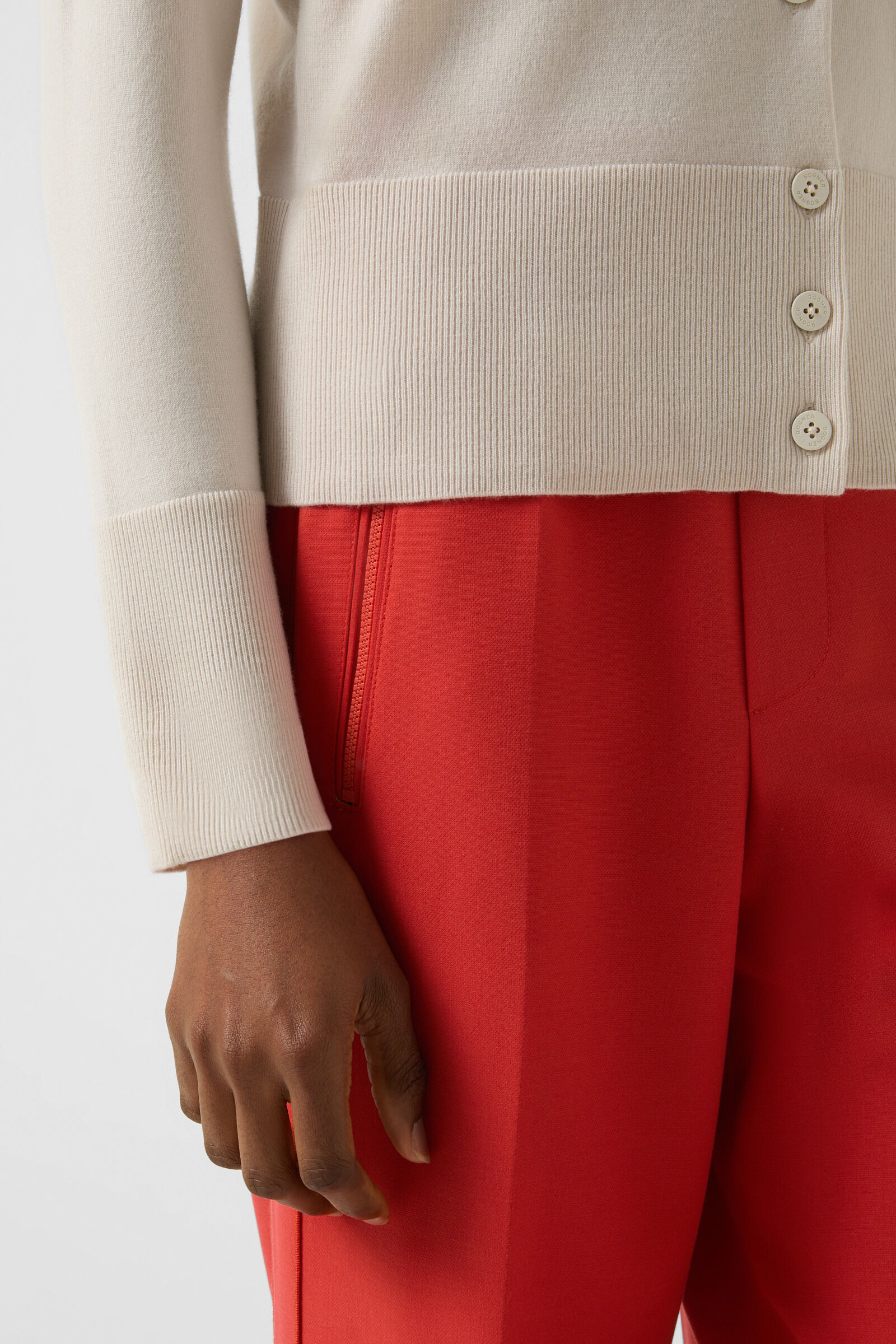 Ilma knit jacket Sand