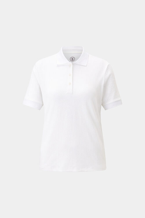 Larina functional short-sleeved top Off-White