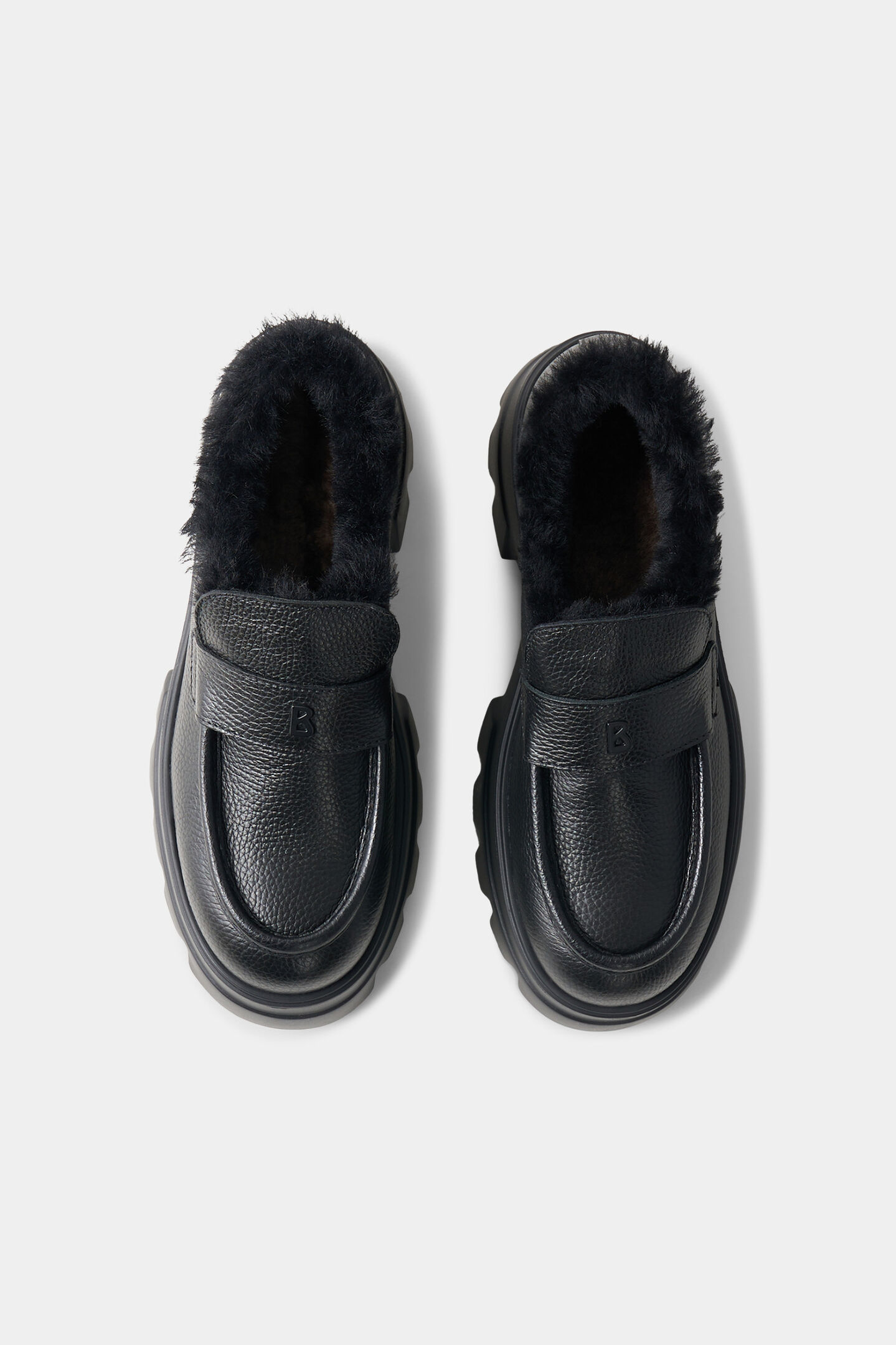 Platform loafer Sapporo Black