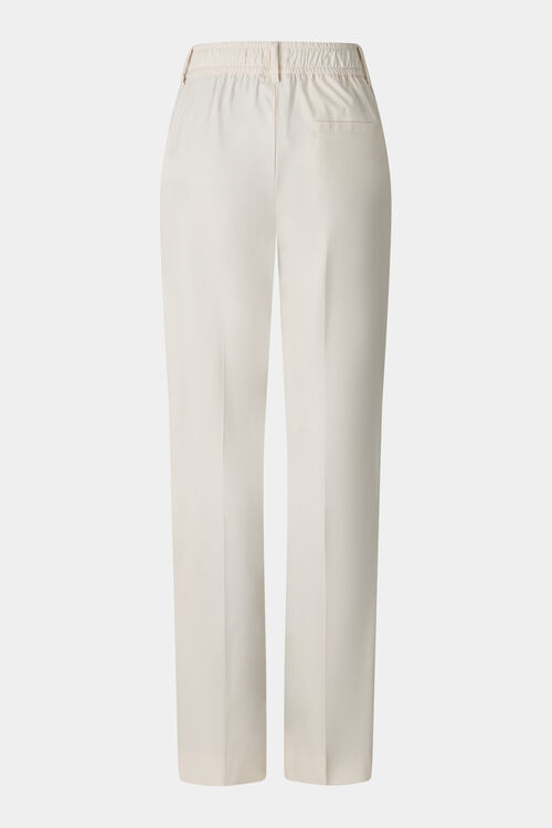 Pleated trousers Abbie Cream