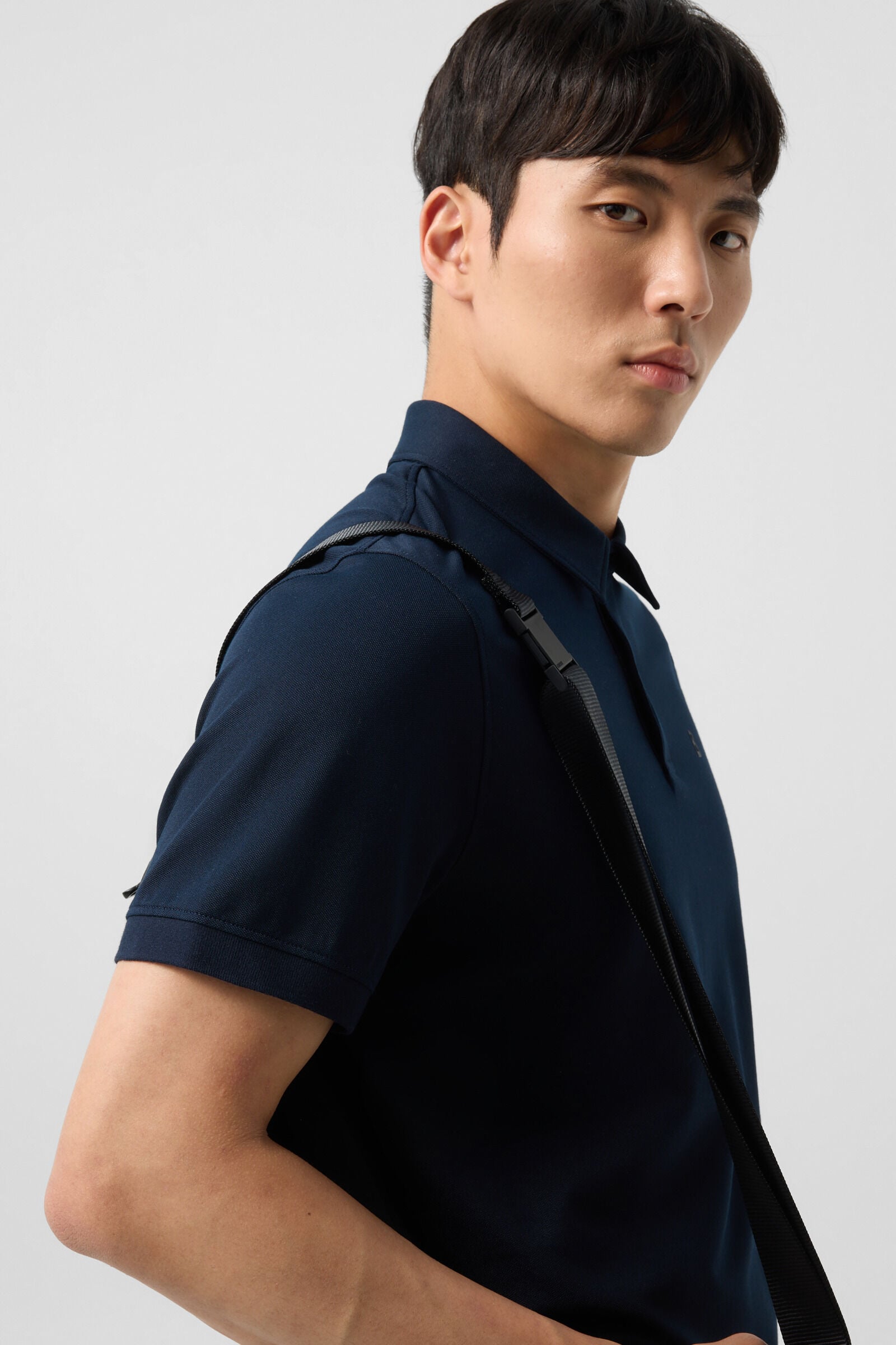 Timo polo shirt Navy blue