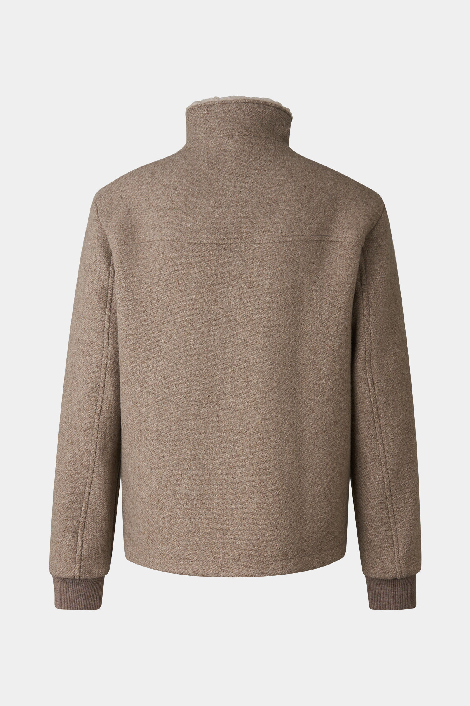 Yoshi woollen blouson Light brown