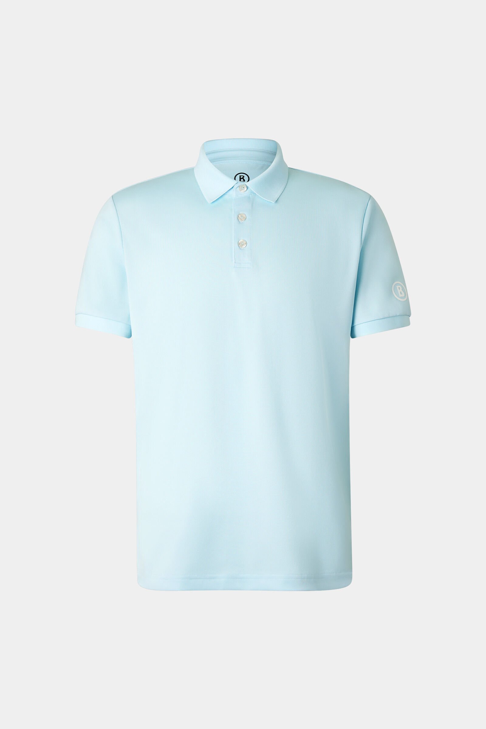 Daniel functional short-sleeved top Light blue