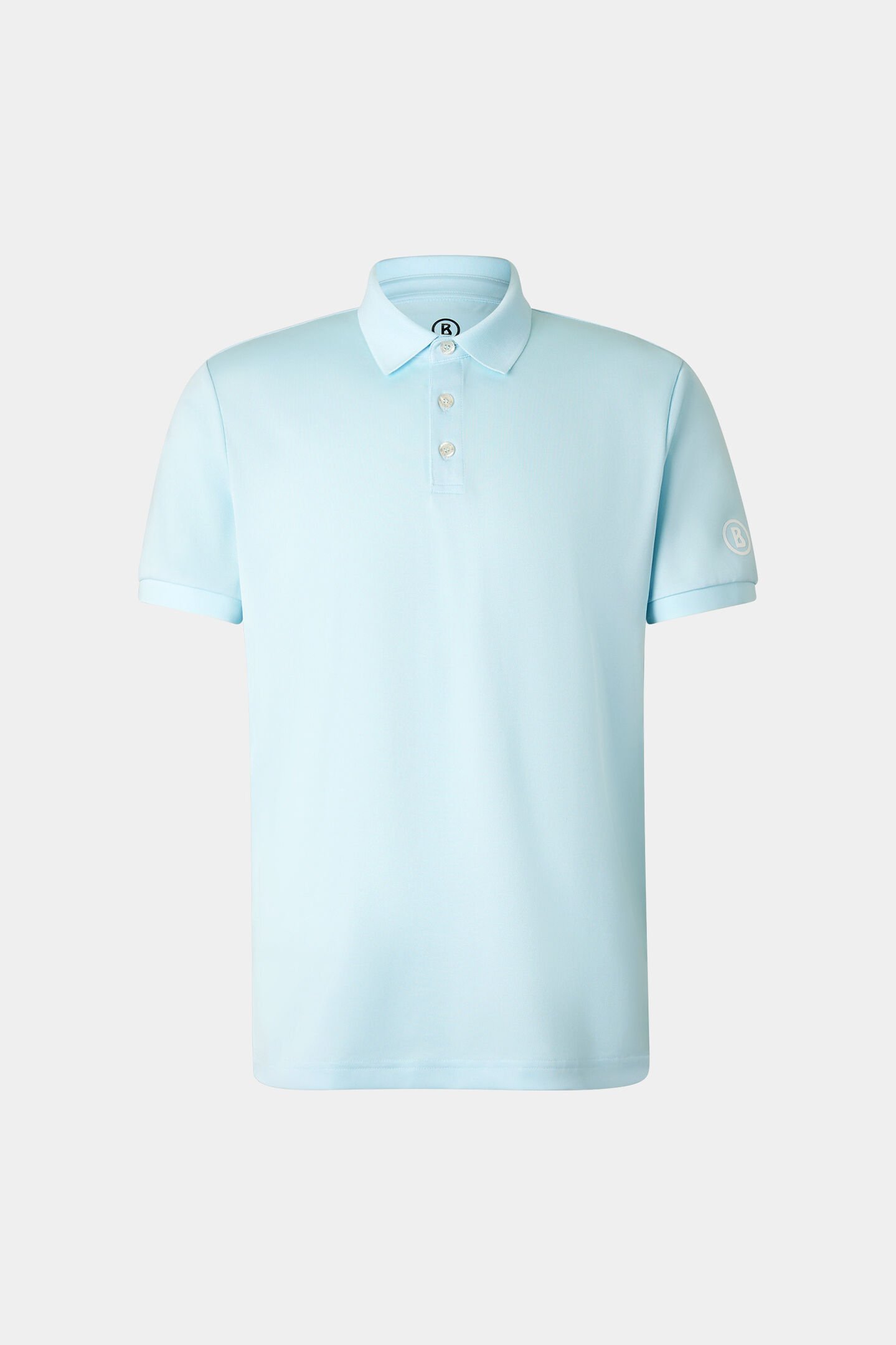 Daniel functional short-sleeved top Light blue