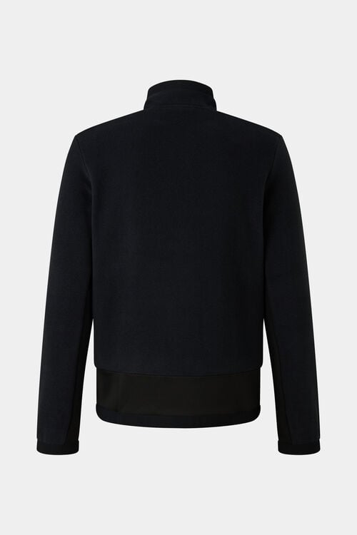 Fabio mid-layer fleece jacket Black
