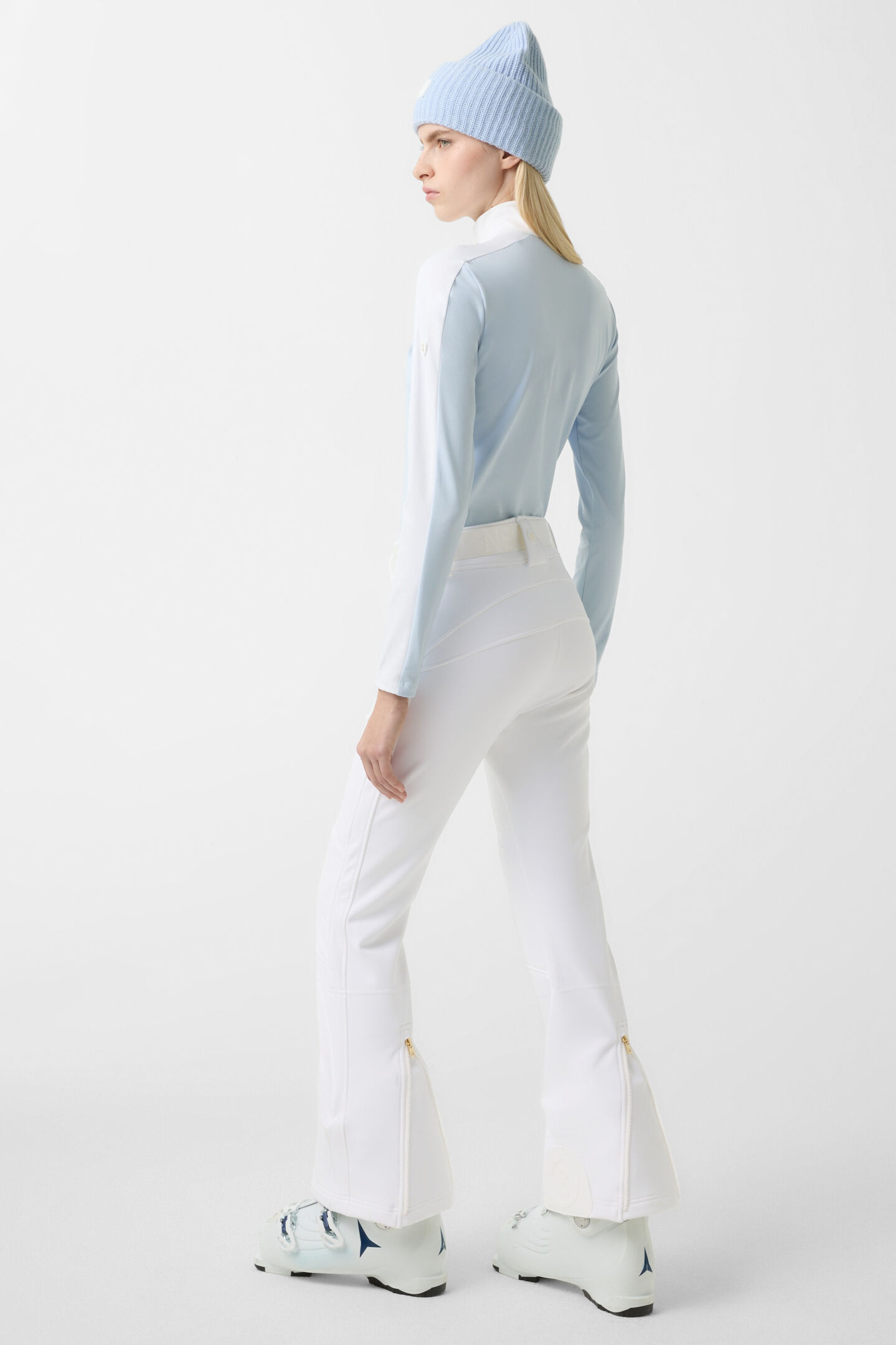 Madei softshell skibroek Wit