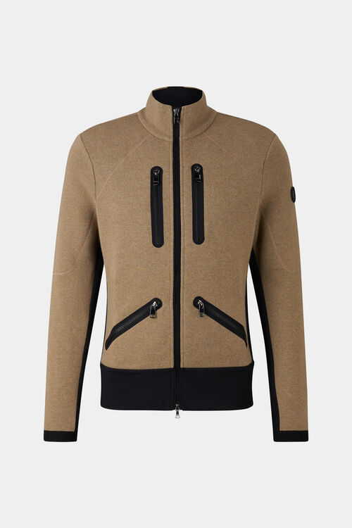 Midlayer Curtis Brown/black