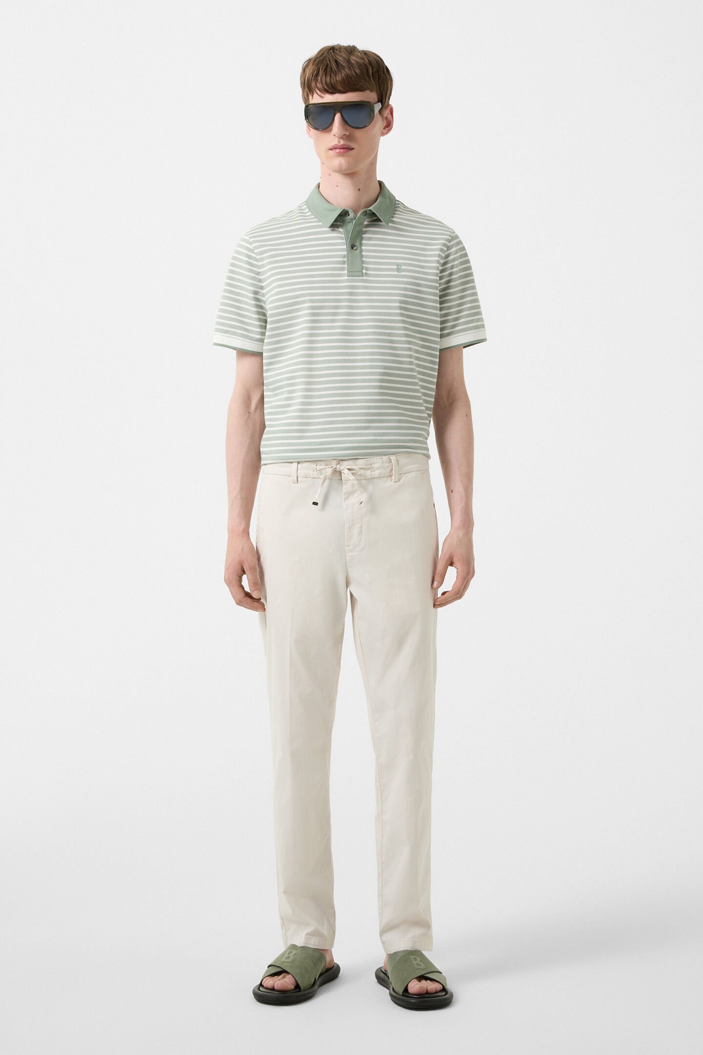 Chino Riley Bedrijf Crème