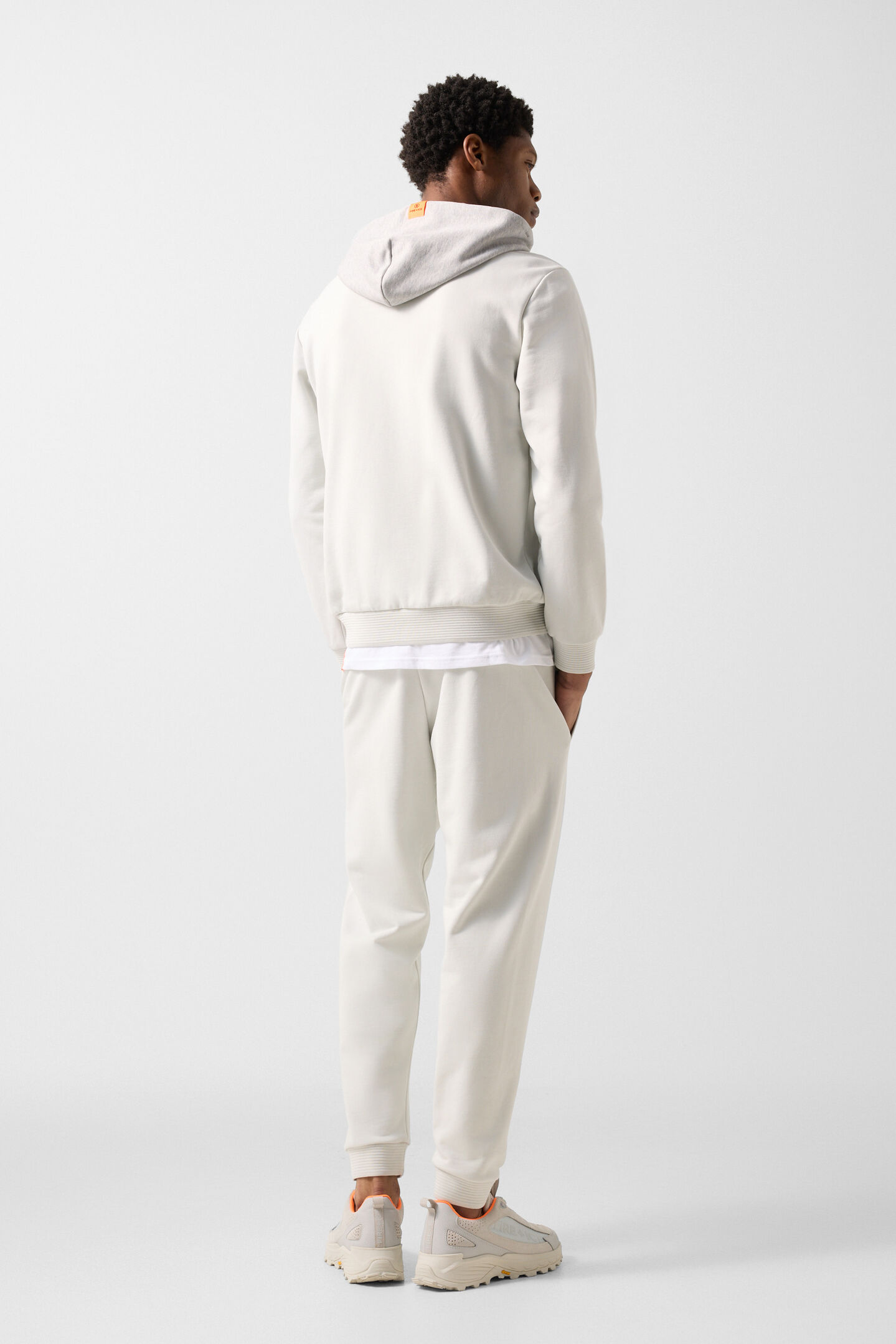 Filipo jersey jacket Light grey