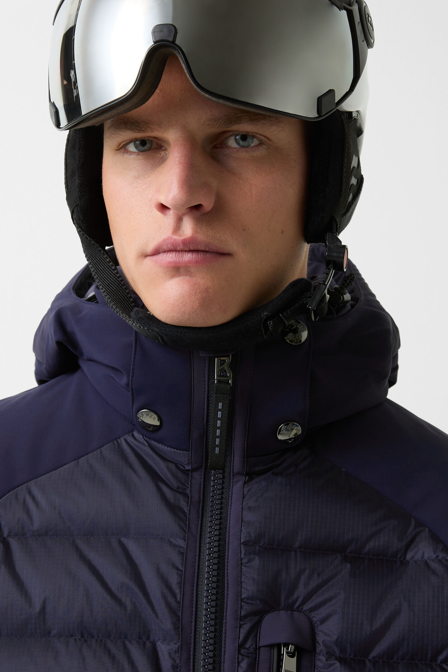 Zoran softshell ski jacket Navy blue