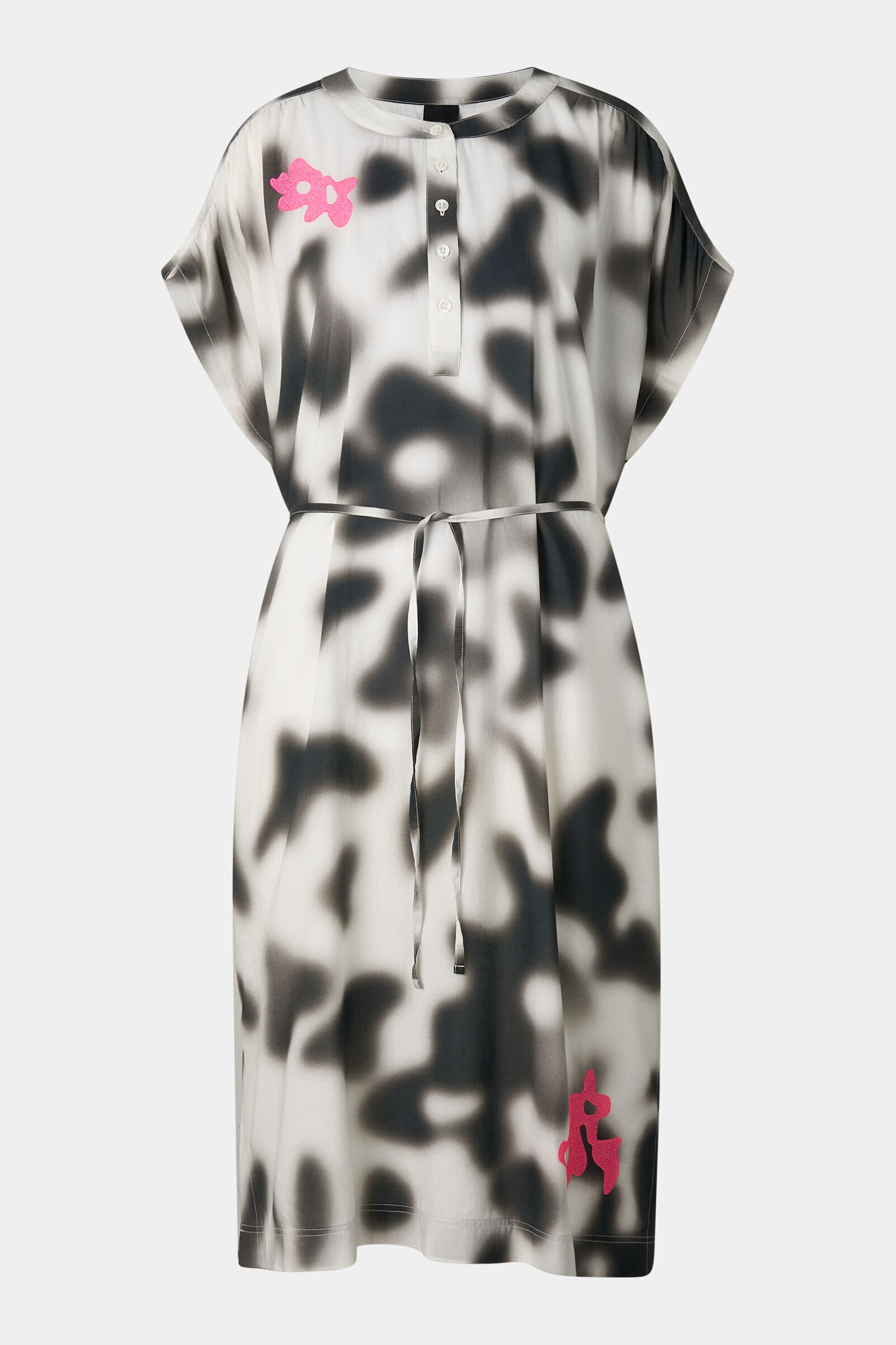 Robe Tonia noir/blanc