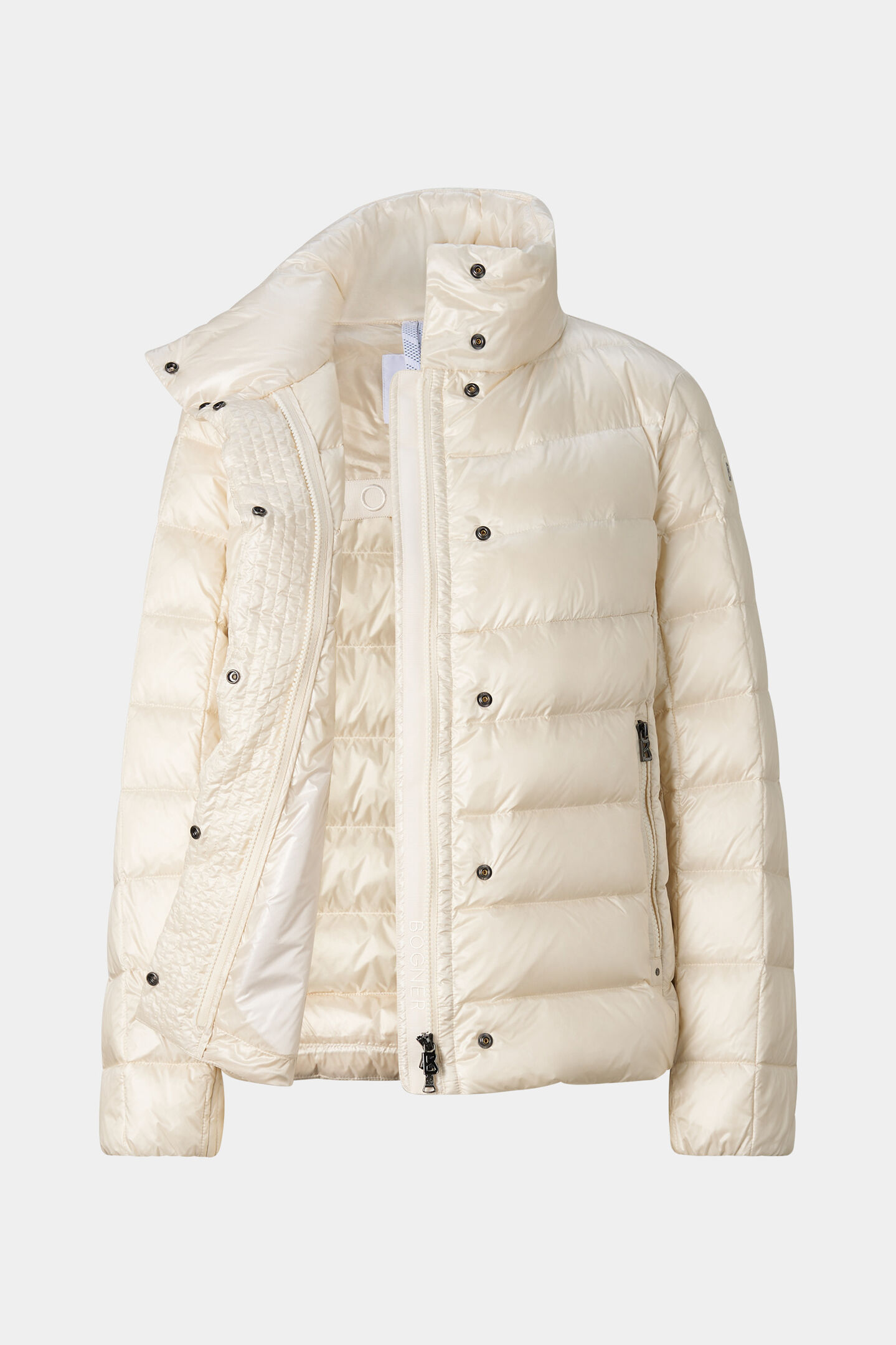 Doudoune Marcy Blanc cass&eacute;