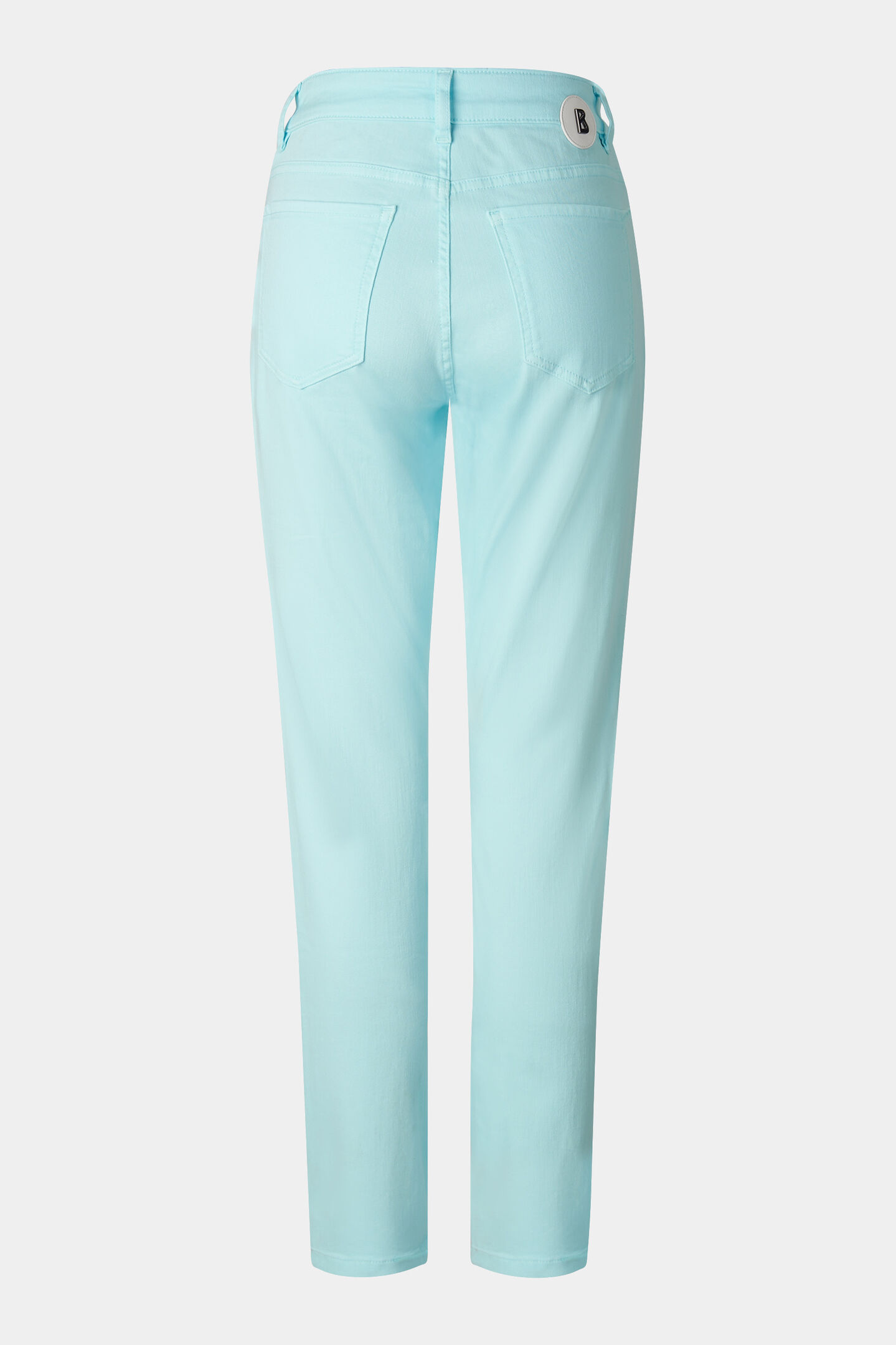 7/8-Slim Fit Jeans Julie Cyan-Blau