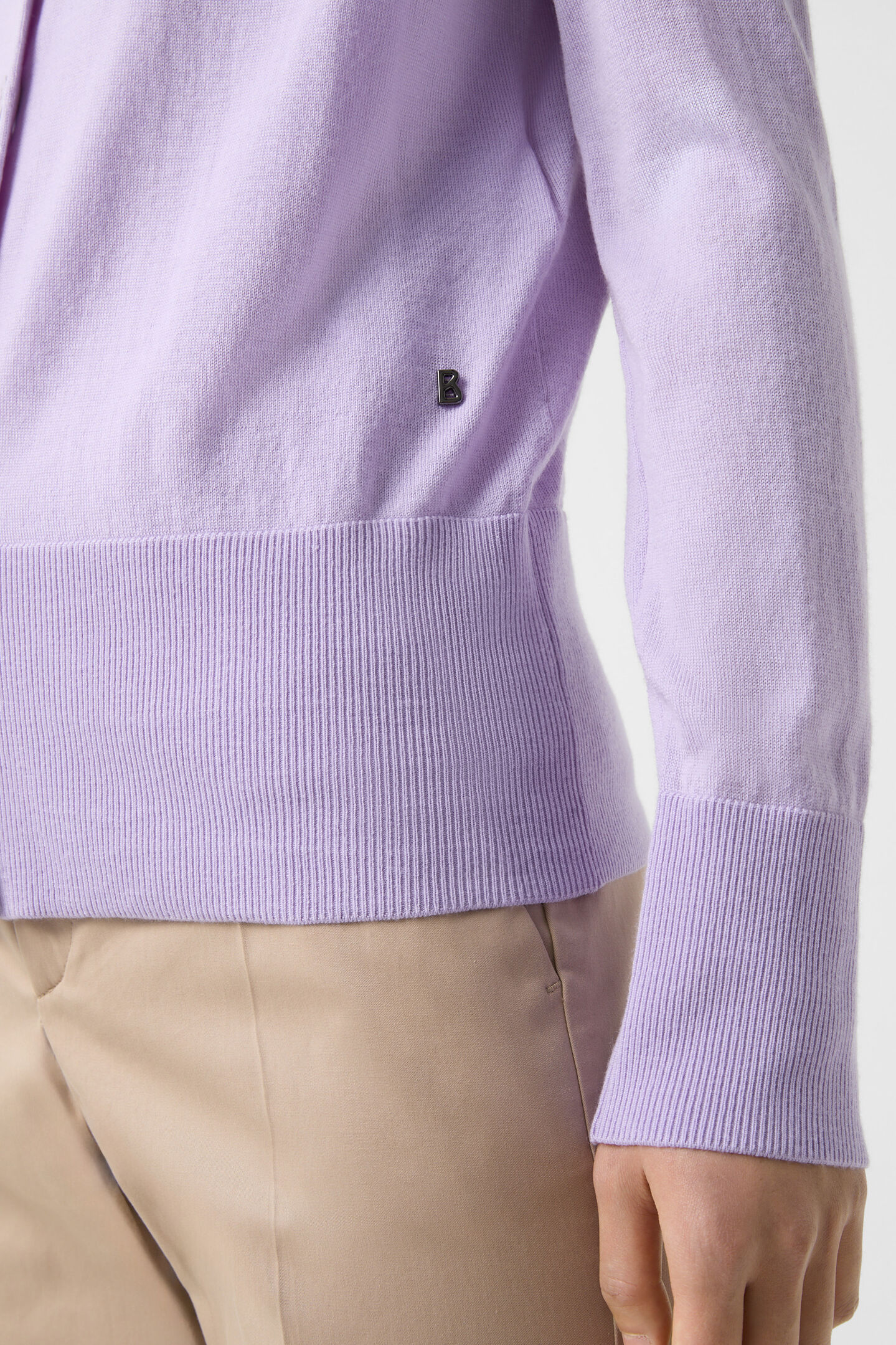 Ilma knit jacket Lilac