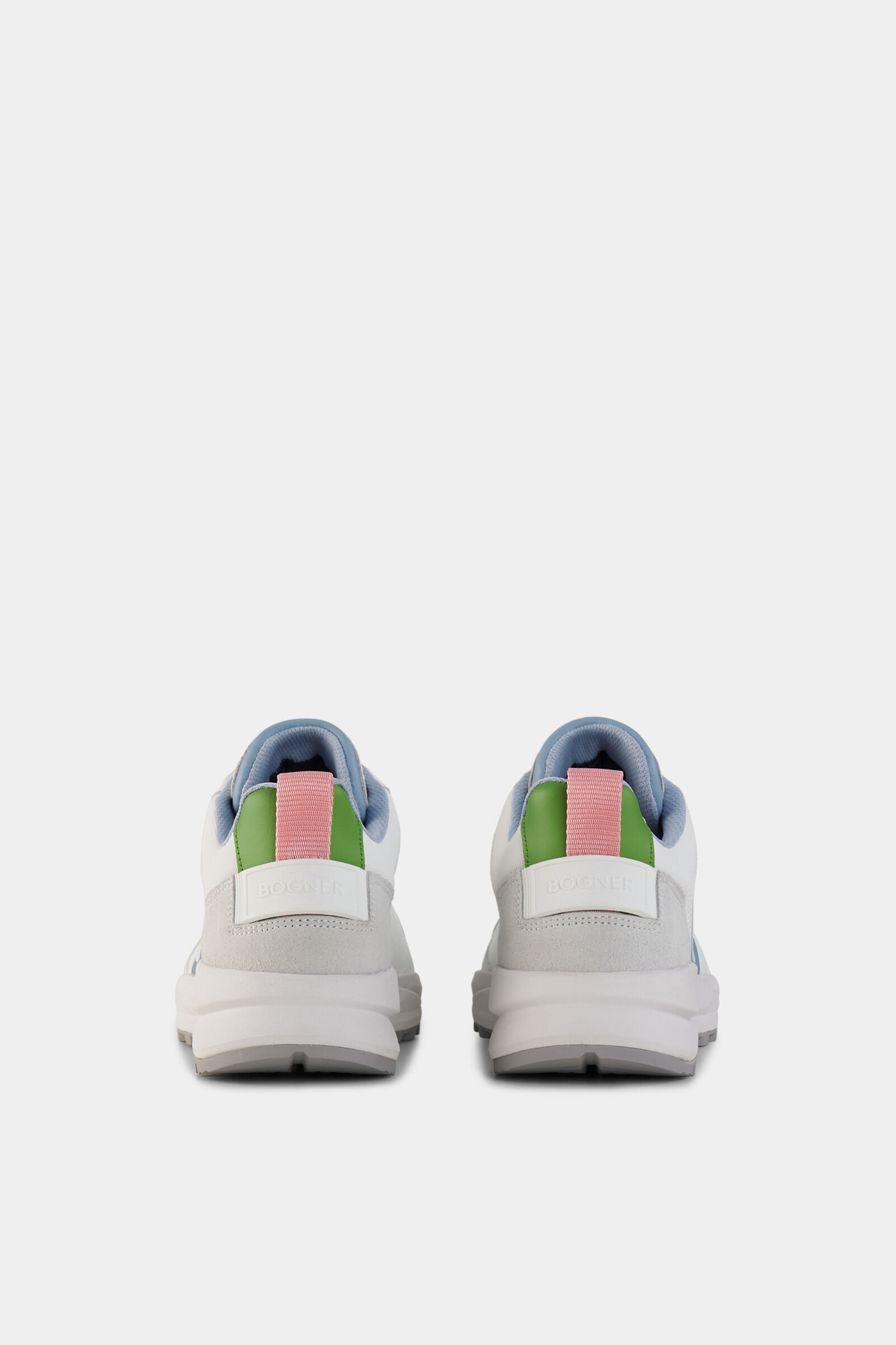 Golf sneaker White/blue/green