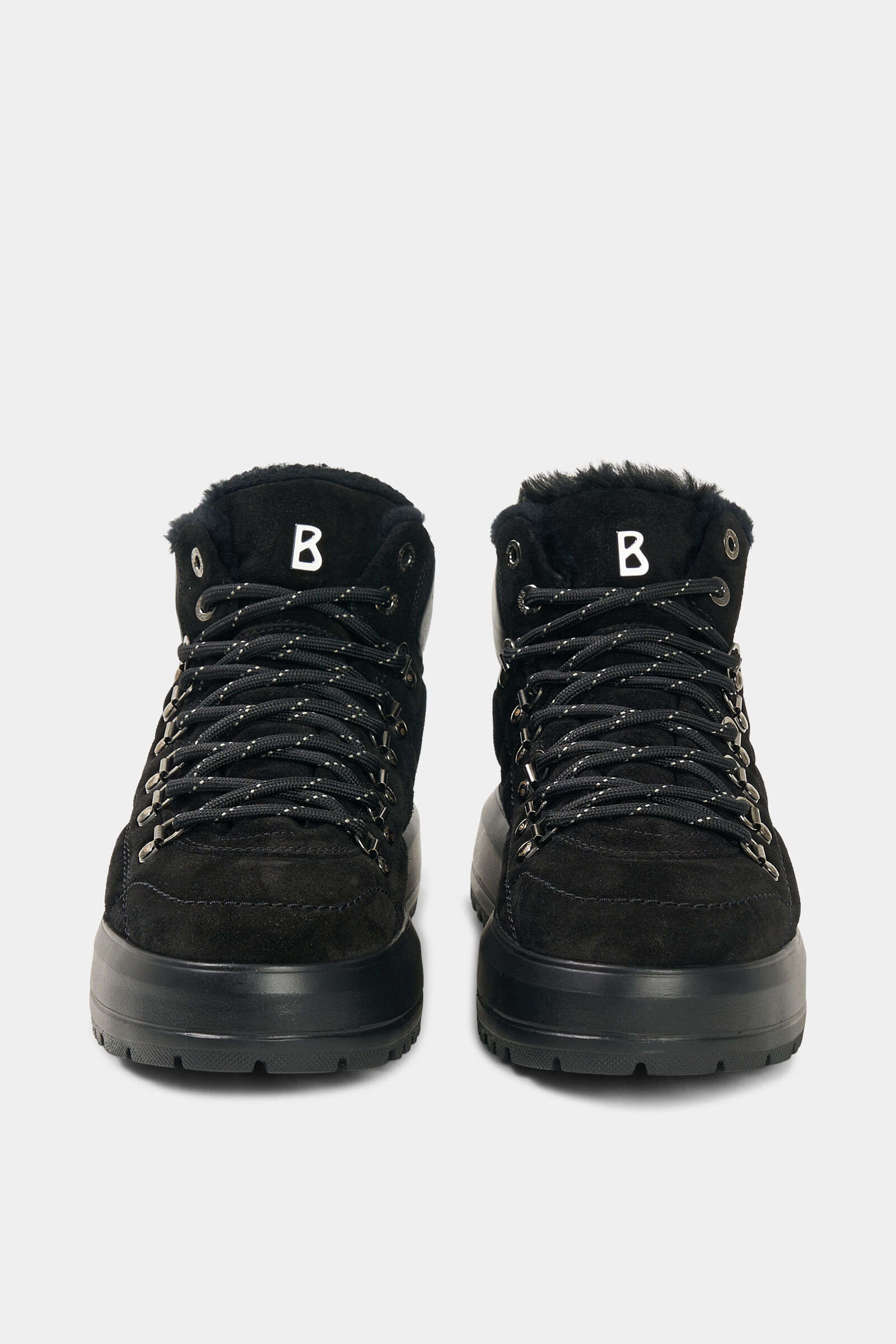Antwerp high-top trainers Black