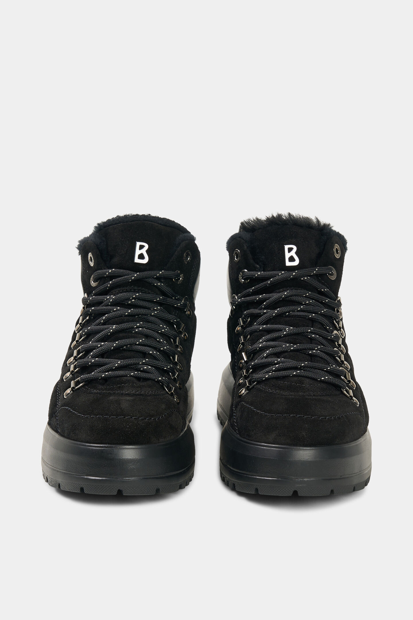 Antwerp high-top trainers Black