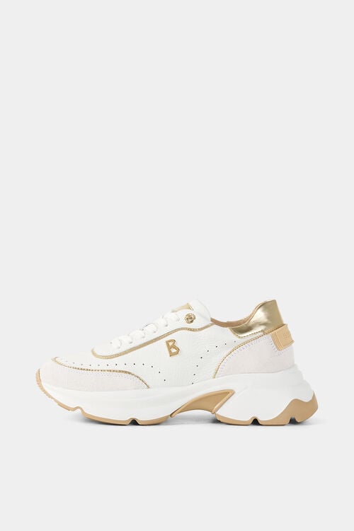 Kobe sneaker White/gold