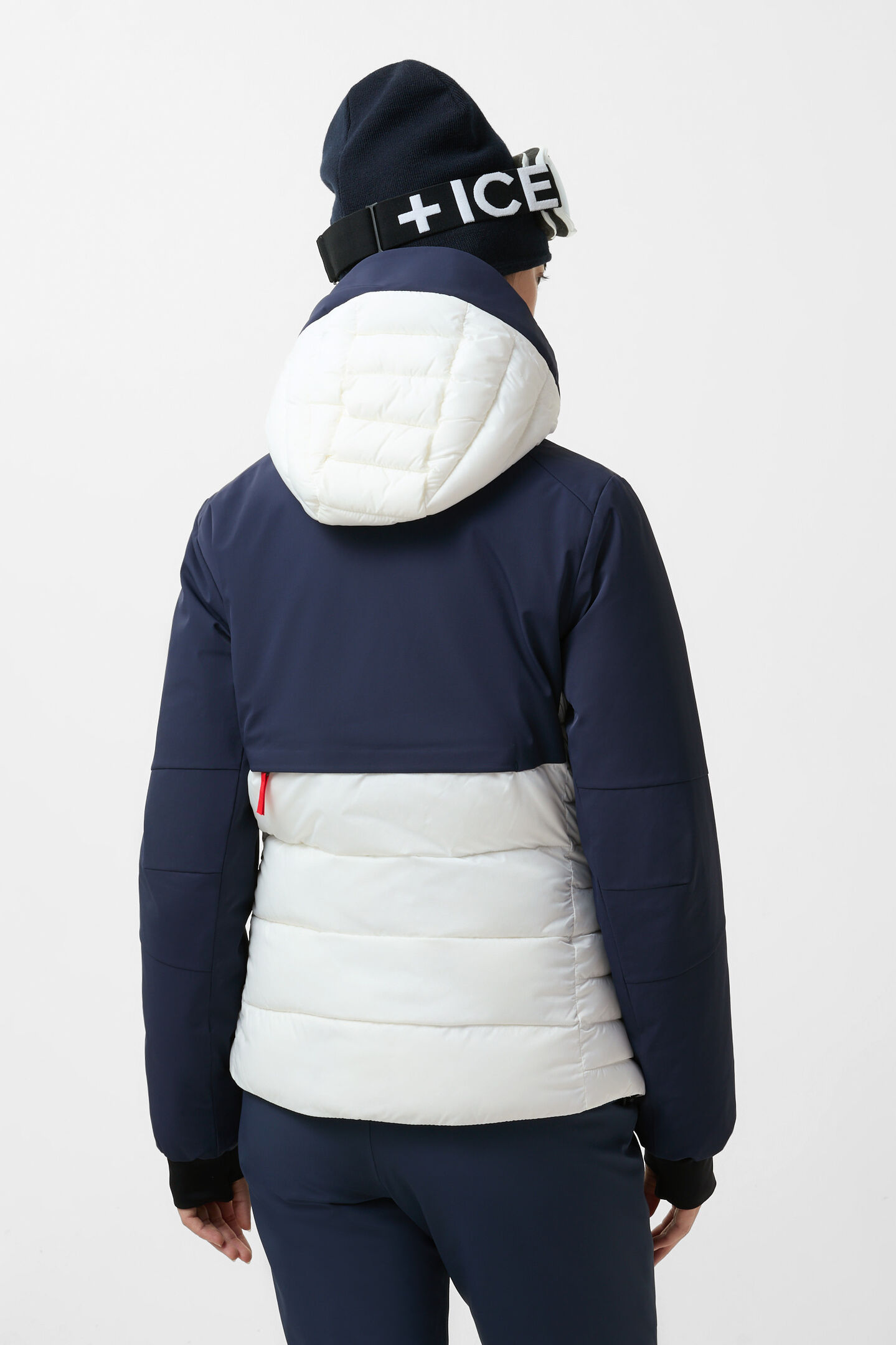 Janka ski jacket Navy blue/white