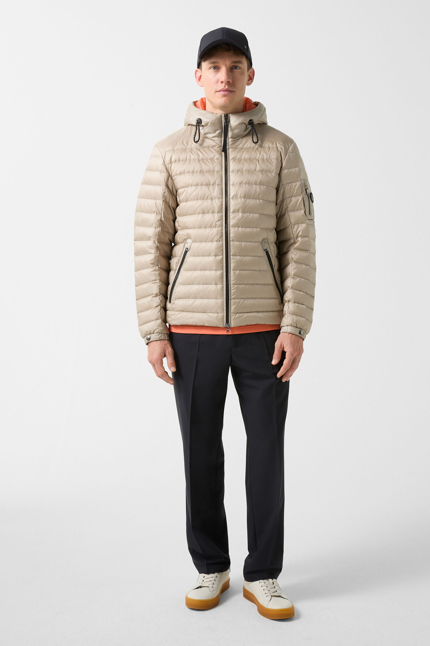 Loke Lightweight down jacket Beige
