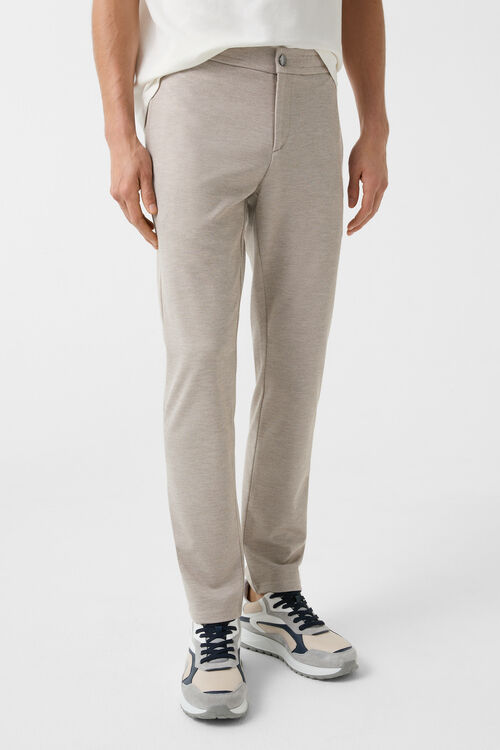 Twill-Hose Riley Active Beige