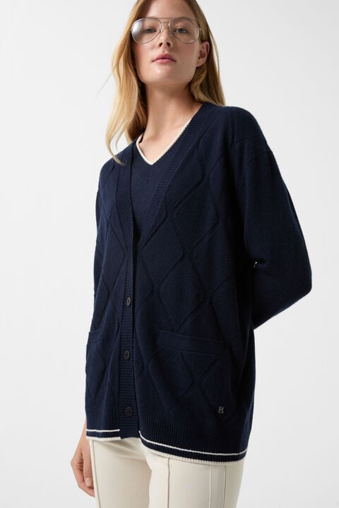 Cardigan Cherry Navy blue Cardigan Cherry Navy blue