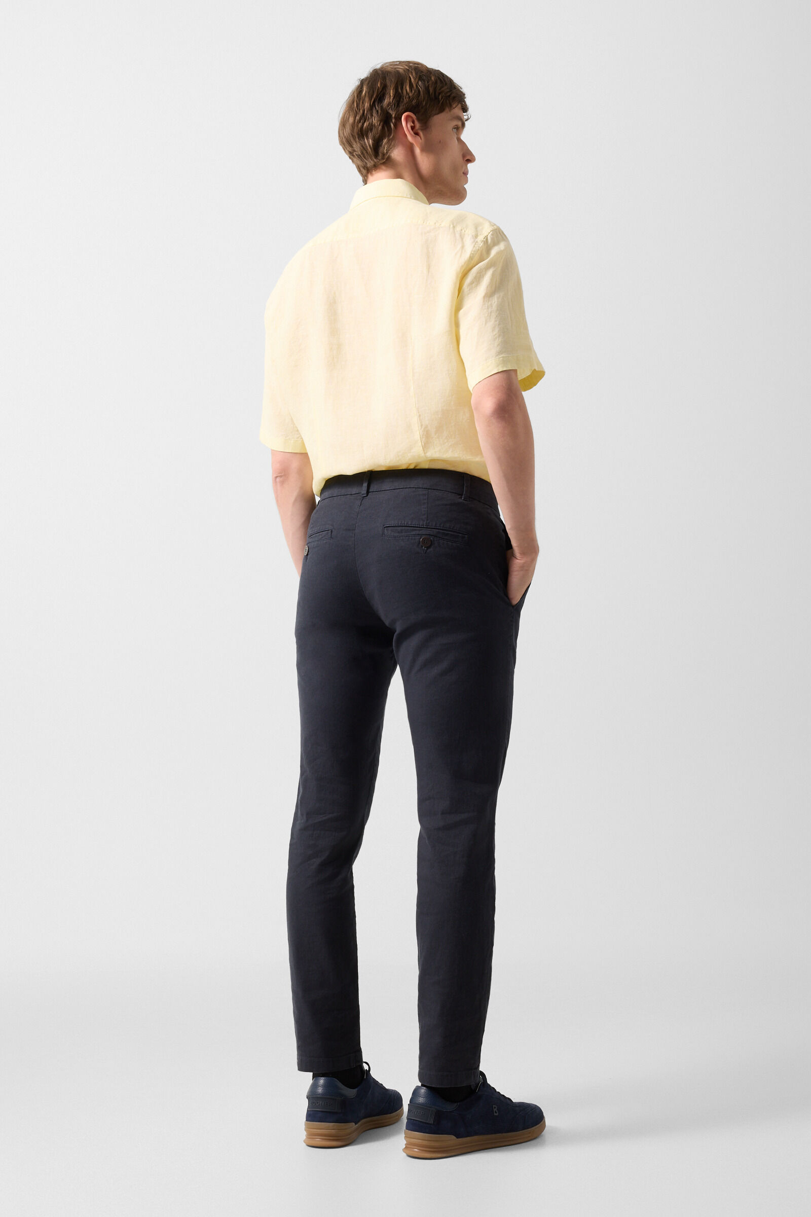 Chino Riley Casual Schwarz