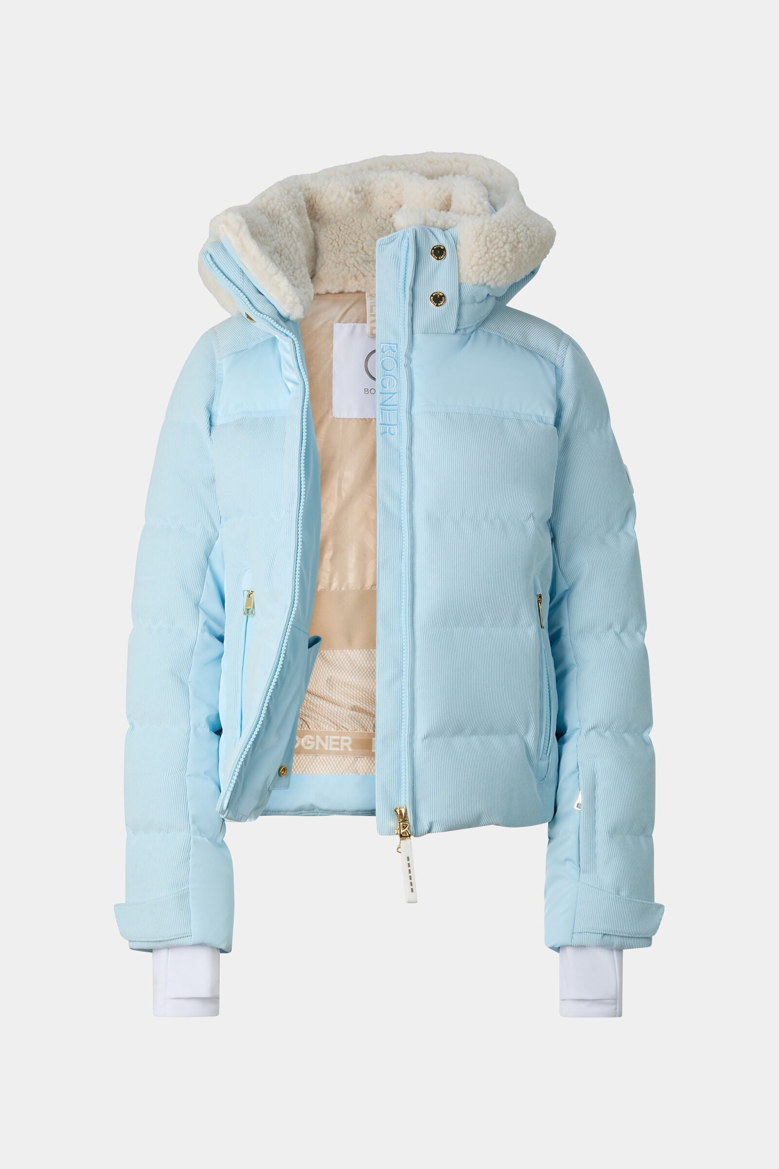 Ski-Daunenjacke Minu Hellblau