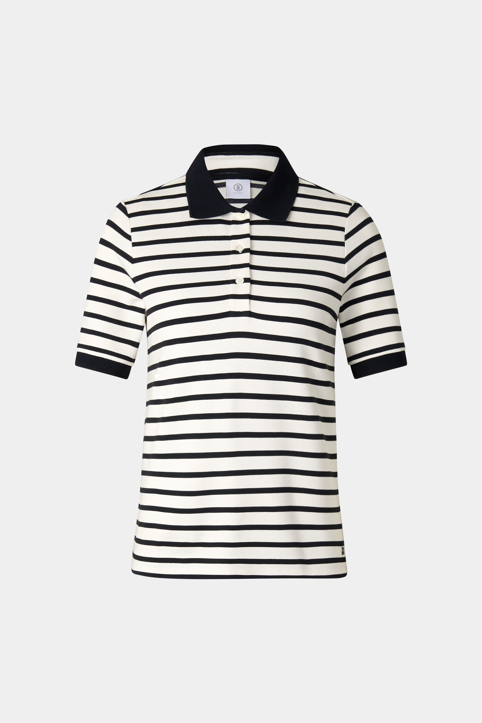 Polo shirt Rea Black/white
