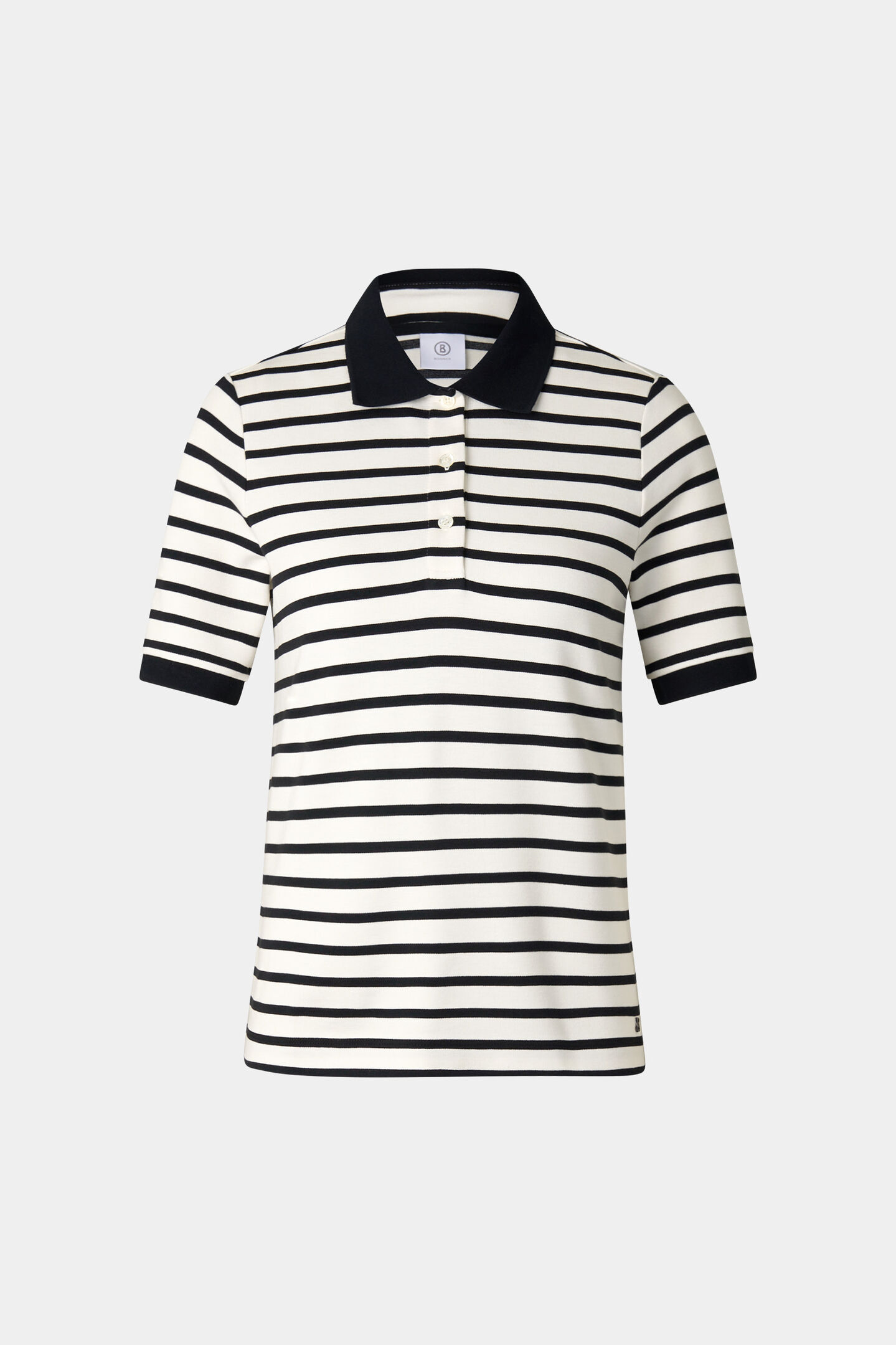 Polo shirt Rea Black/white