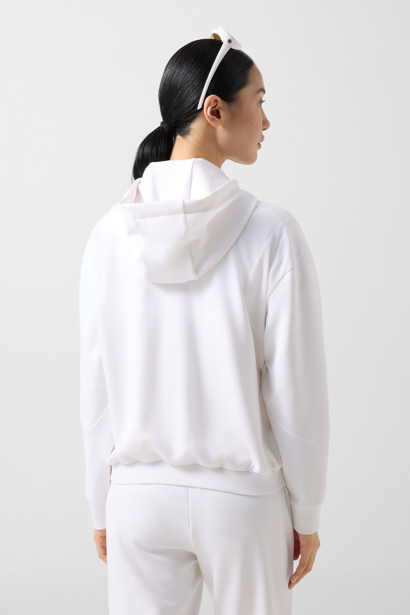 Julietta jersey jacket White
