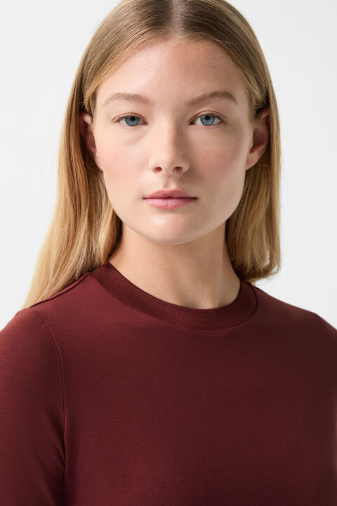 Alexi T-shirt Wijn rood Alexi T-shirt Wijn rood