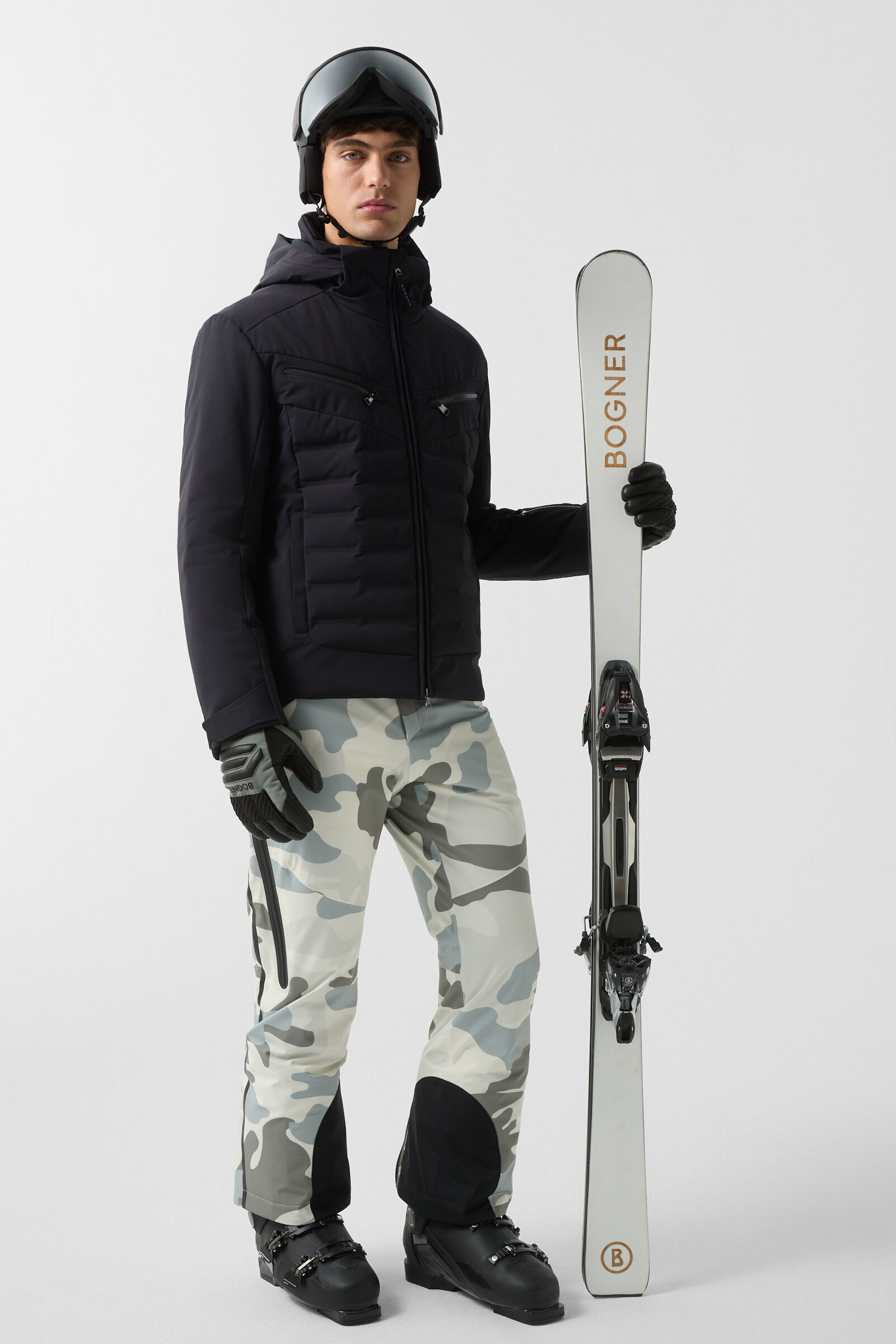 Feliks down ski jacket Black