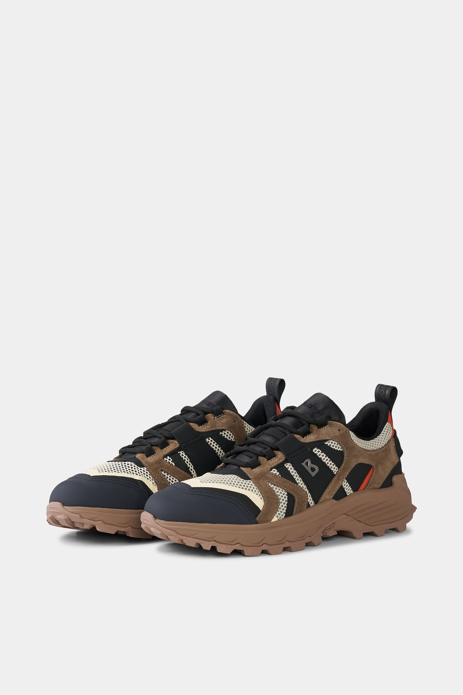 Cortina trainers Brown/black/off-white