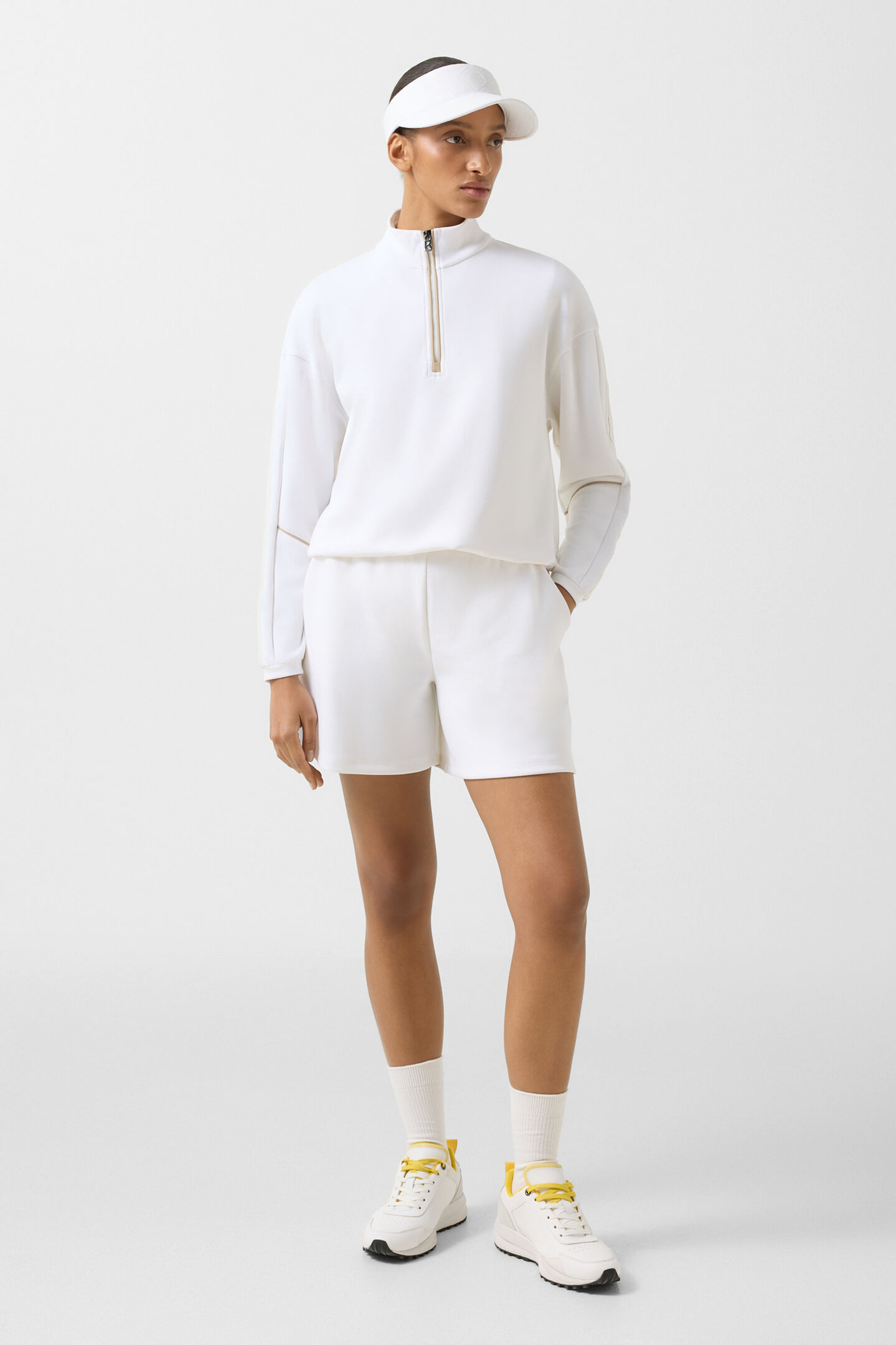 Floria sweat troyer White