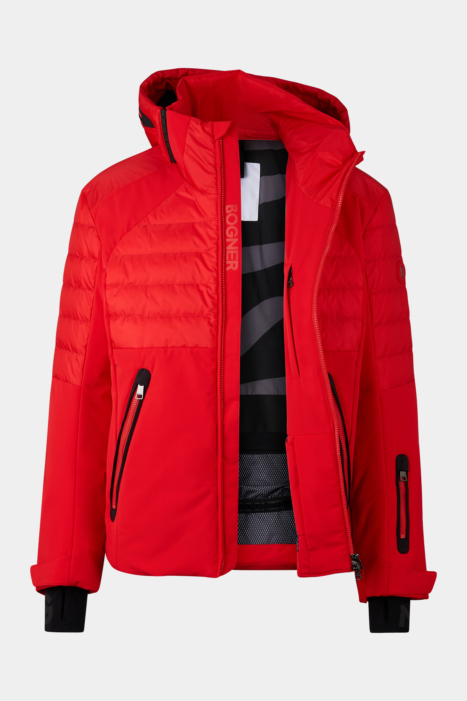 Henik down ski jacket Red