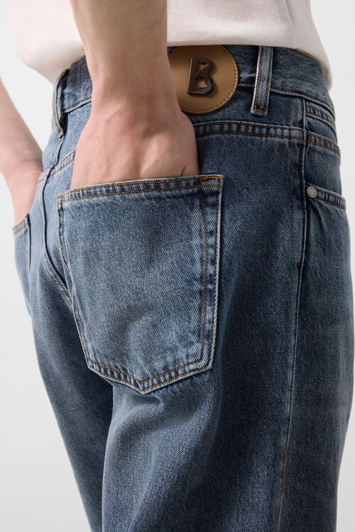 Straight fit jeans Travis Denim Blue