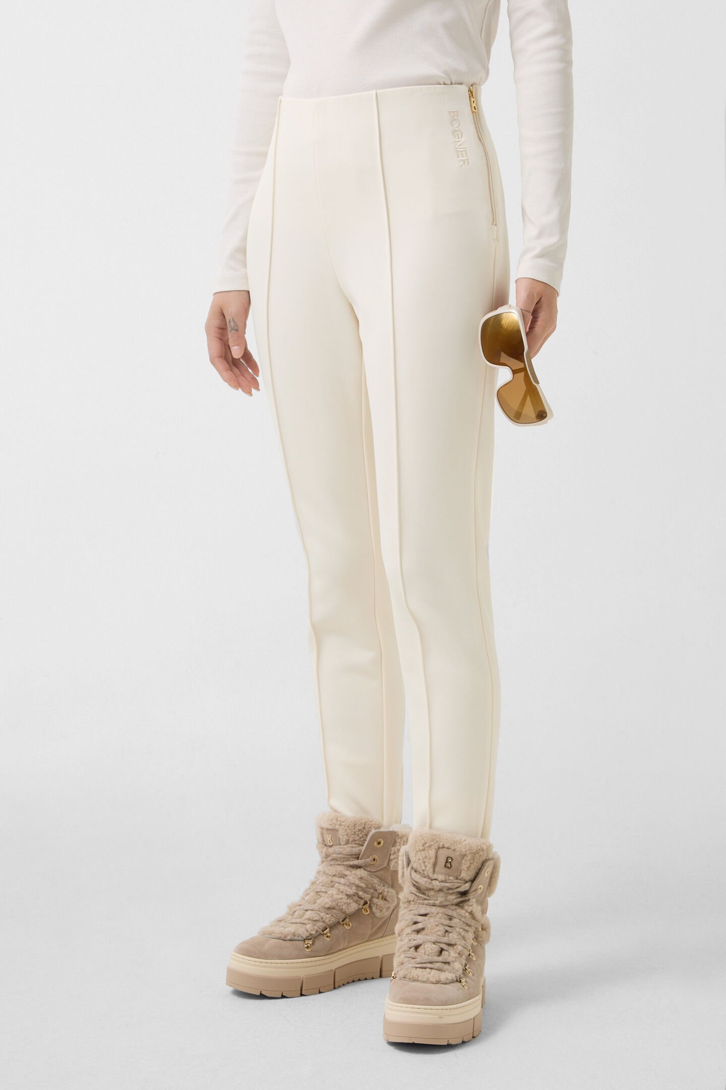 Elaine functional stirrup trousers Off-White