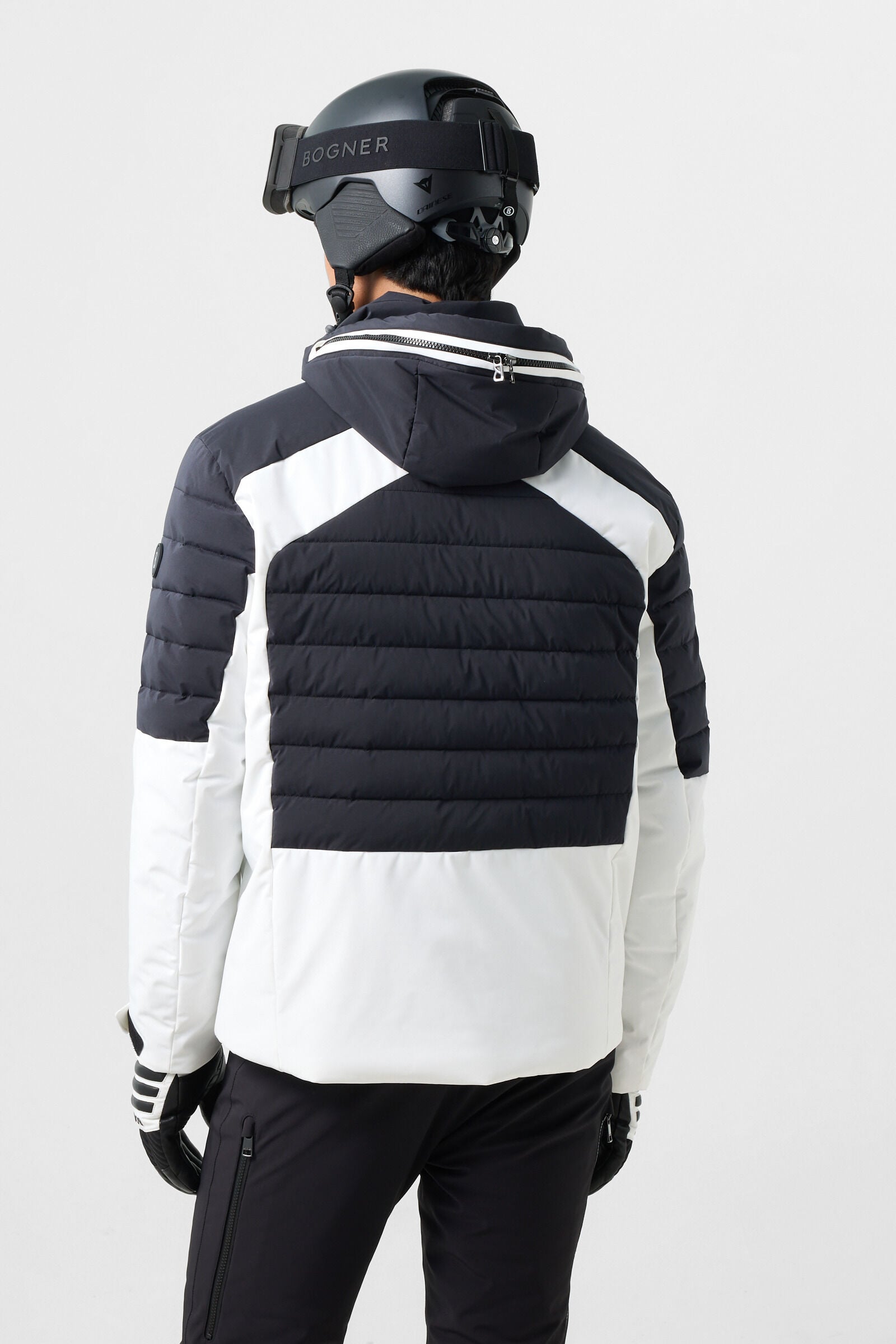 Hennik ski jacket White/Black