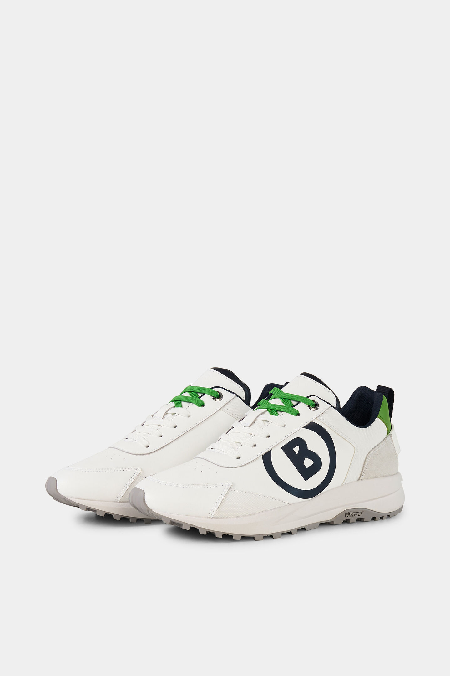 Golf sneaker White/navy blue