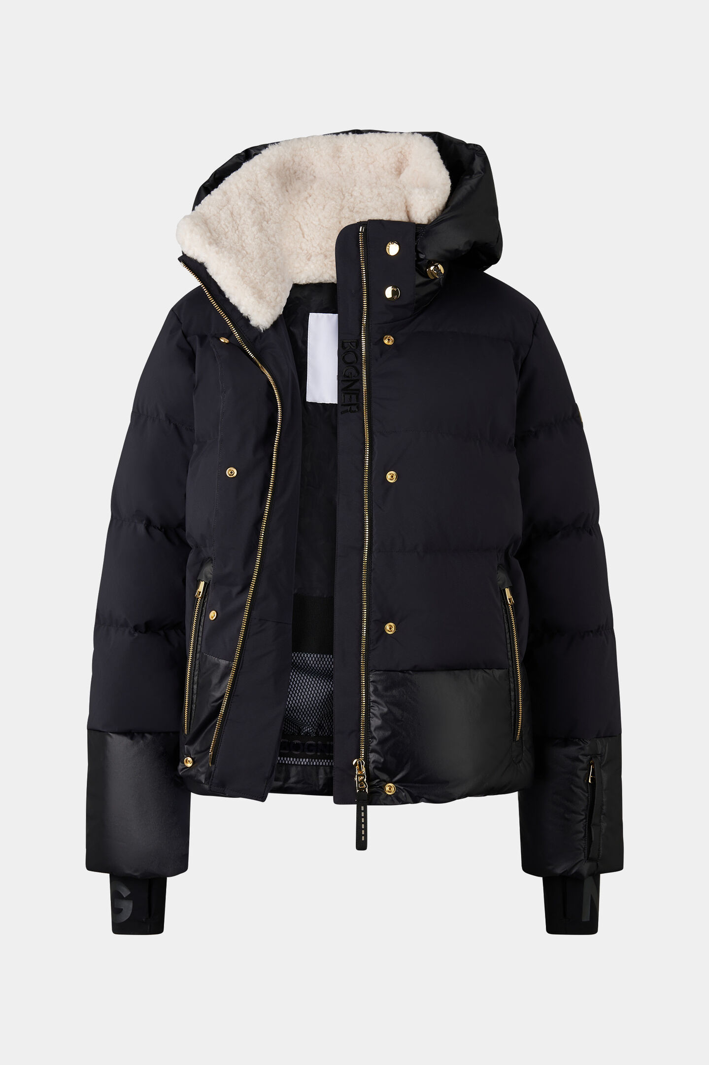 Maja down ski jacket Black
