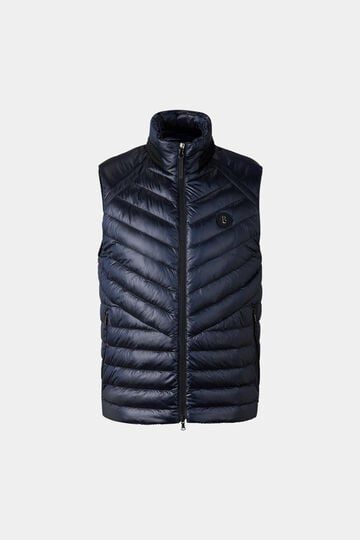 Lasse quilted waistcoat Dark blue Lasse quilted waistcoat Dark blue