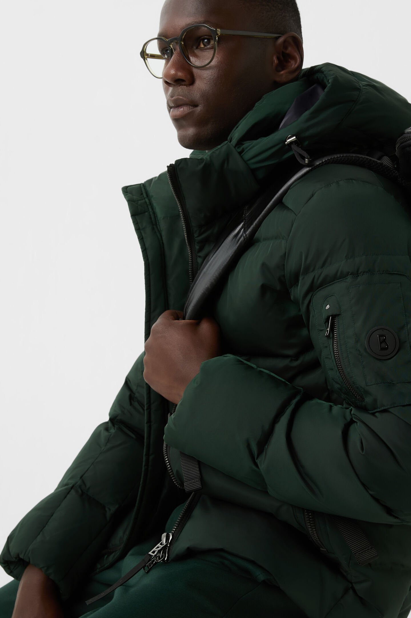 Jamy down jacket Dark green