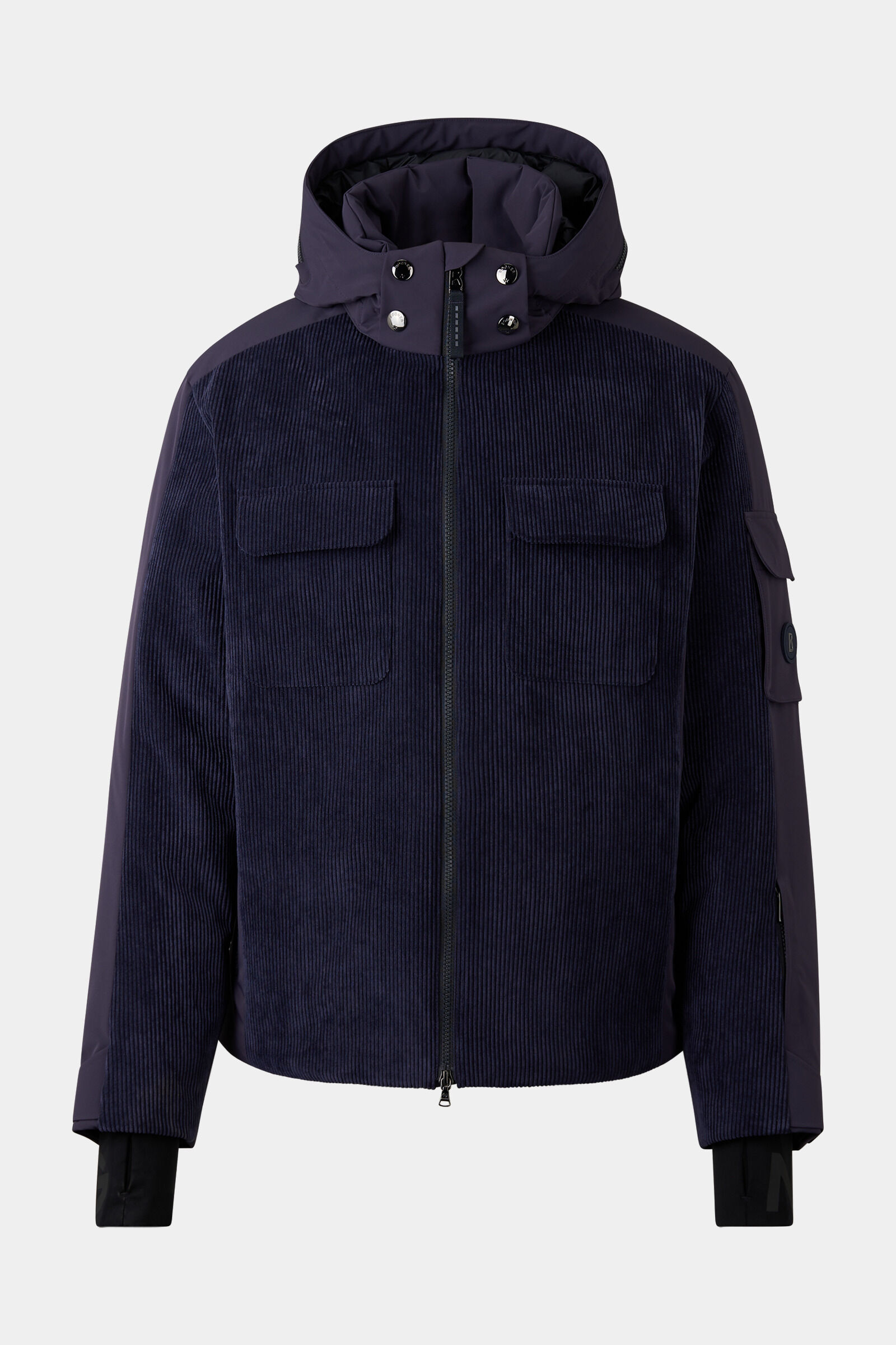Cobe corduroy ski jacket Navy blue