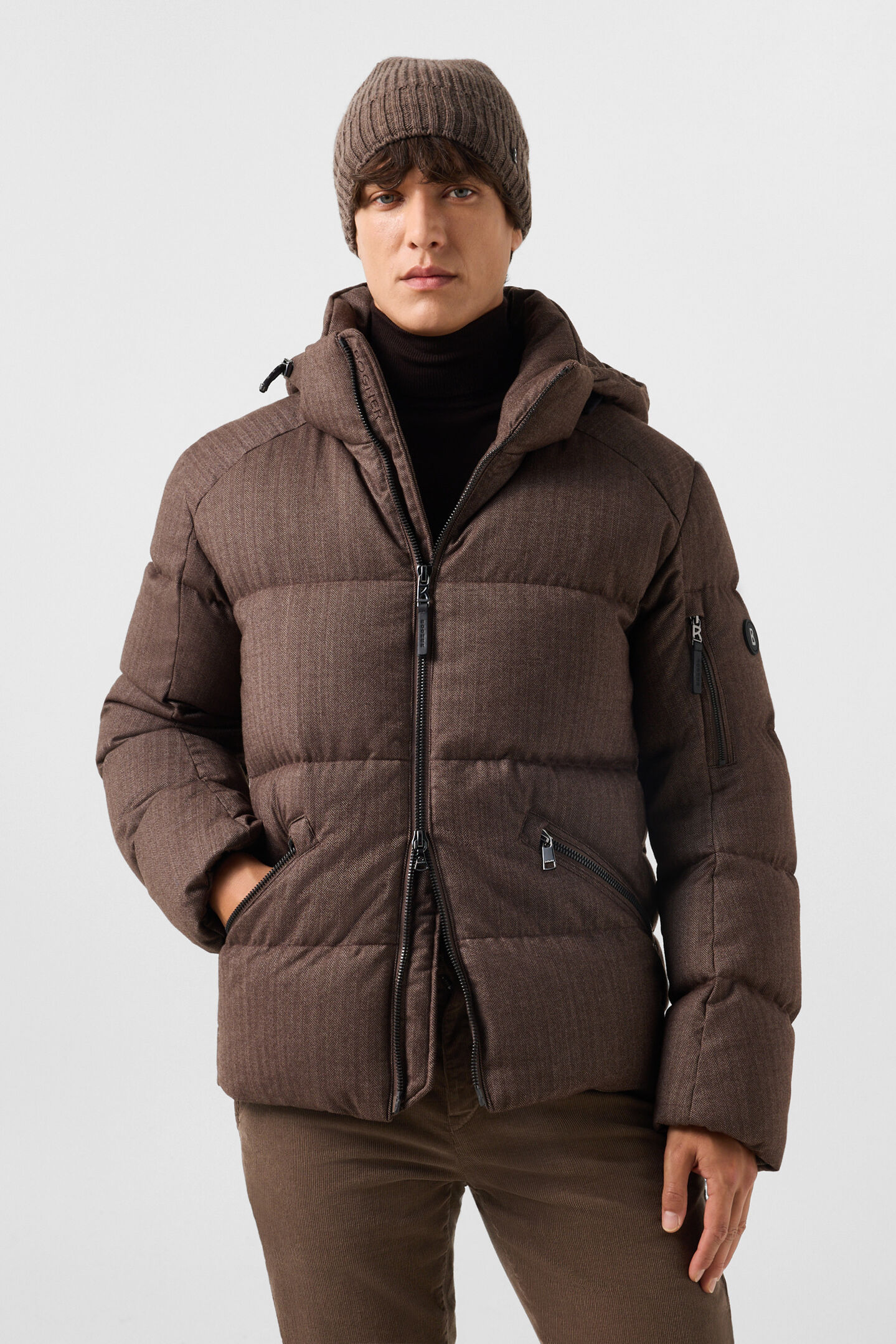 Jamy Down Jacket Brown