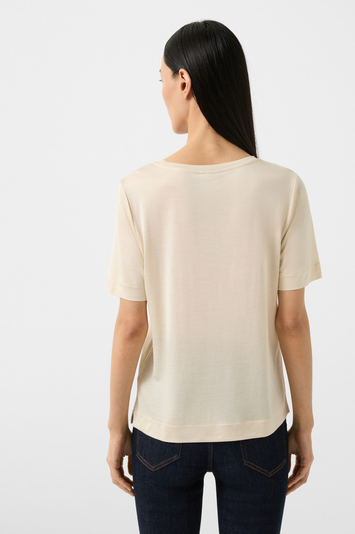 Silk shirt Sienna Cream